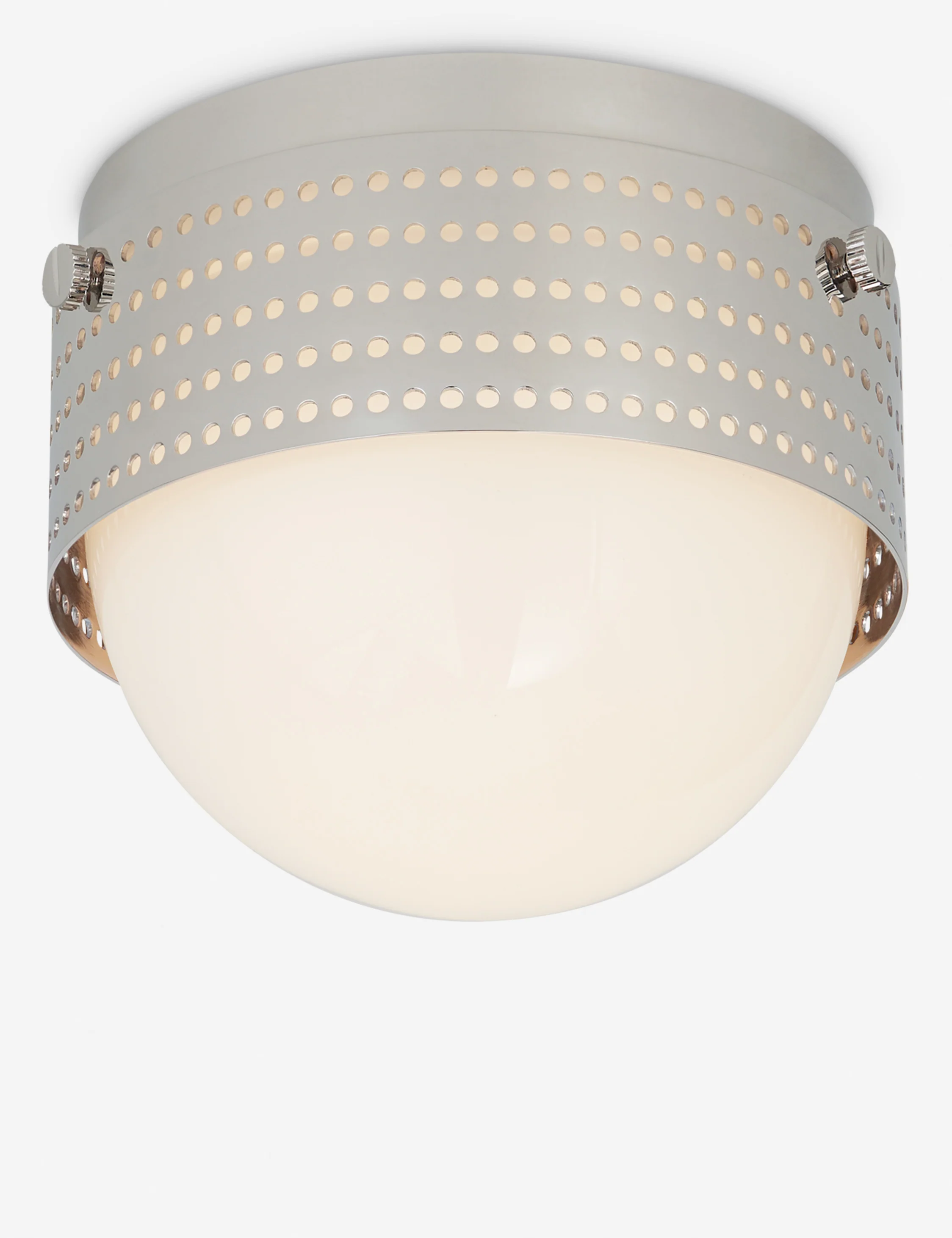 Precision Solitaire Round Mini Flush Mount Light by Kelly Wearstler