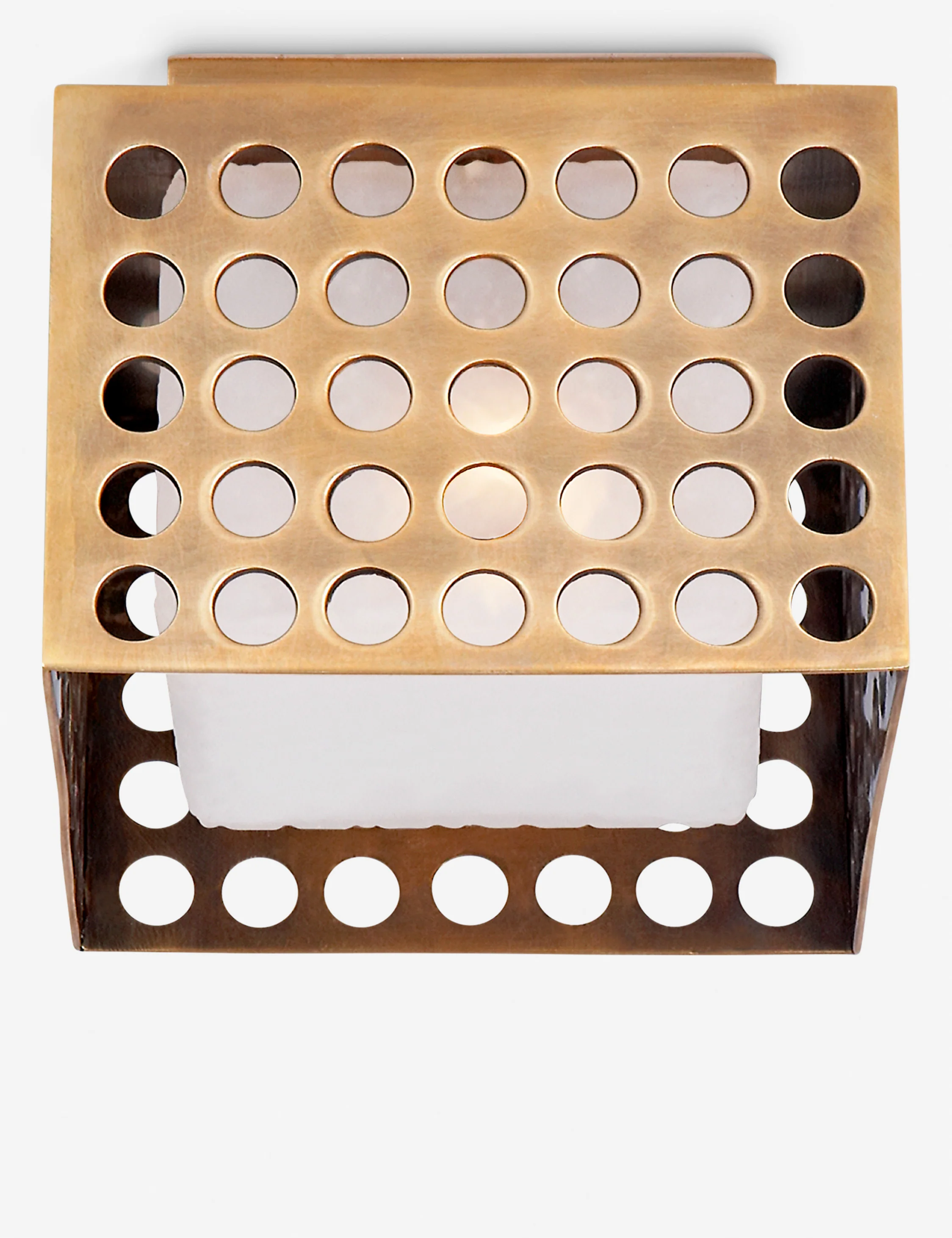 Precision Square Mini Flush Mount Light by Kelly Wearstler