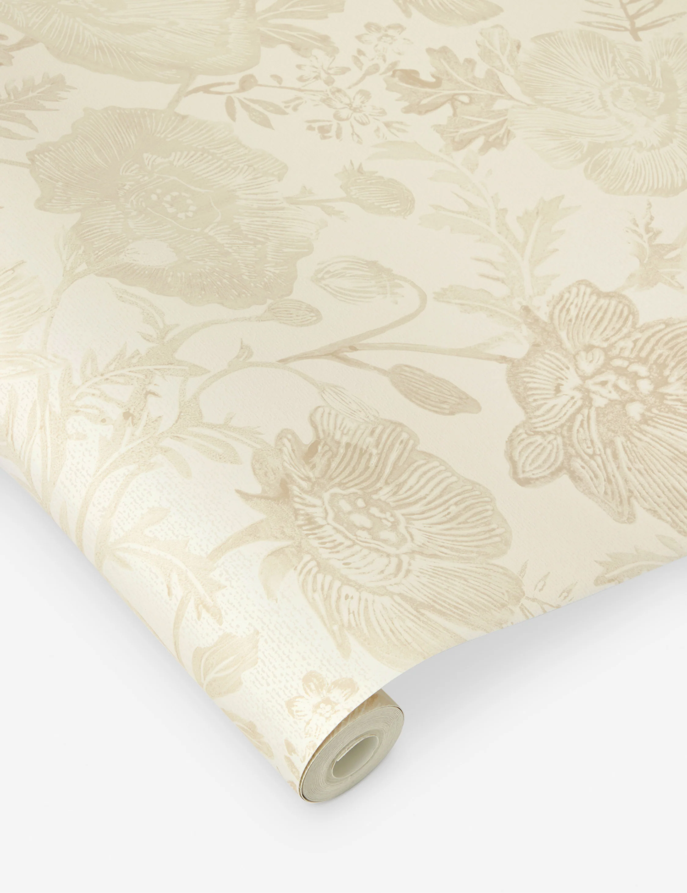 Poppies Textured Peel + Stick Wallpaper by Pure Salt