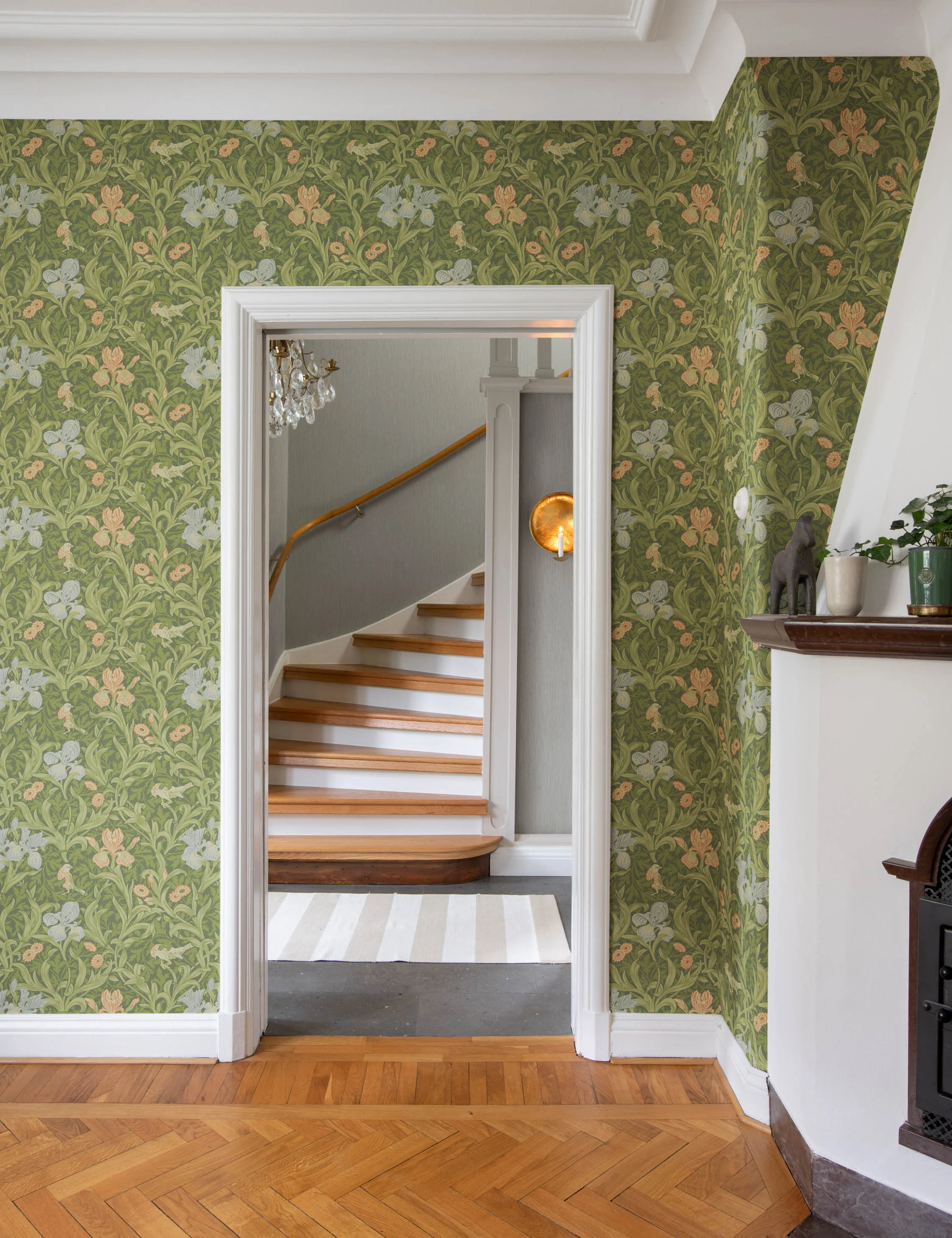 Iris Wallpaper by Morris & Co.