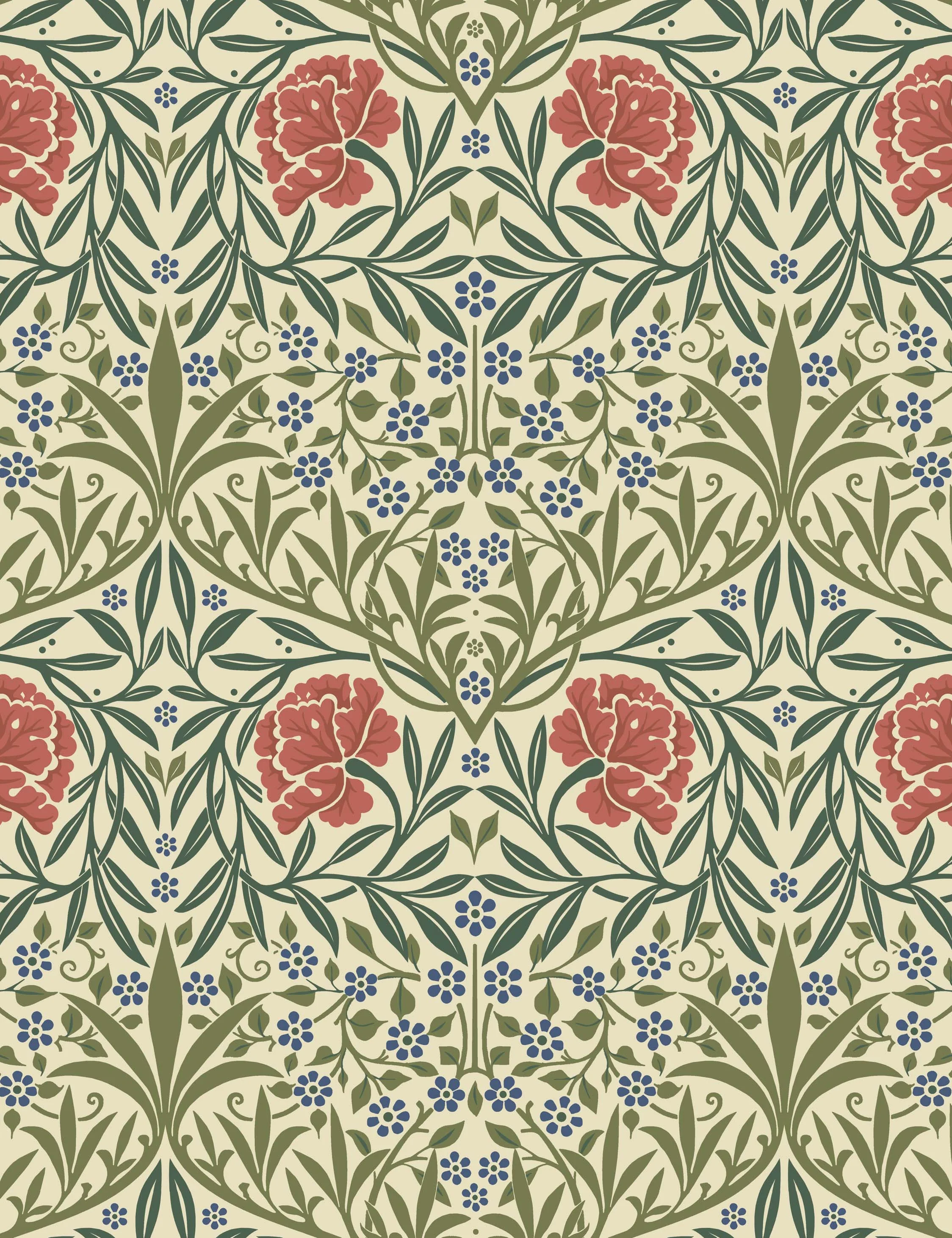 Oxford Union Wallpaper by Morris & Co.