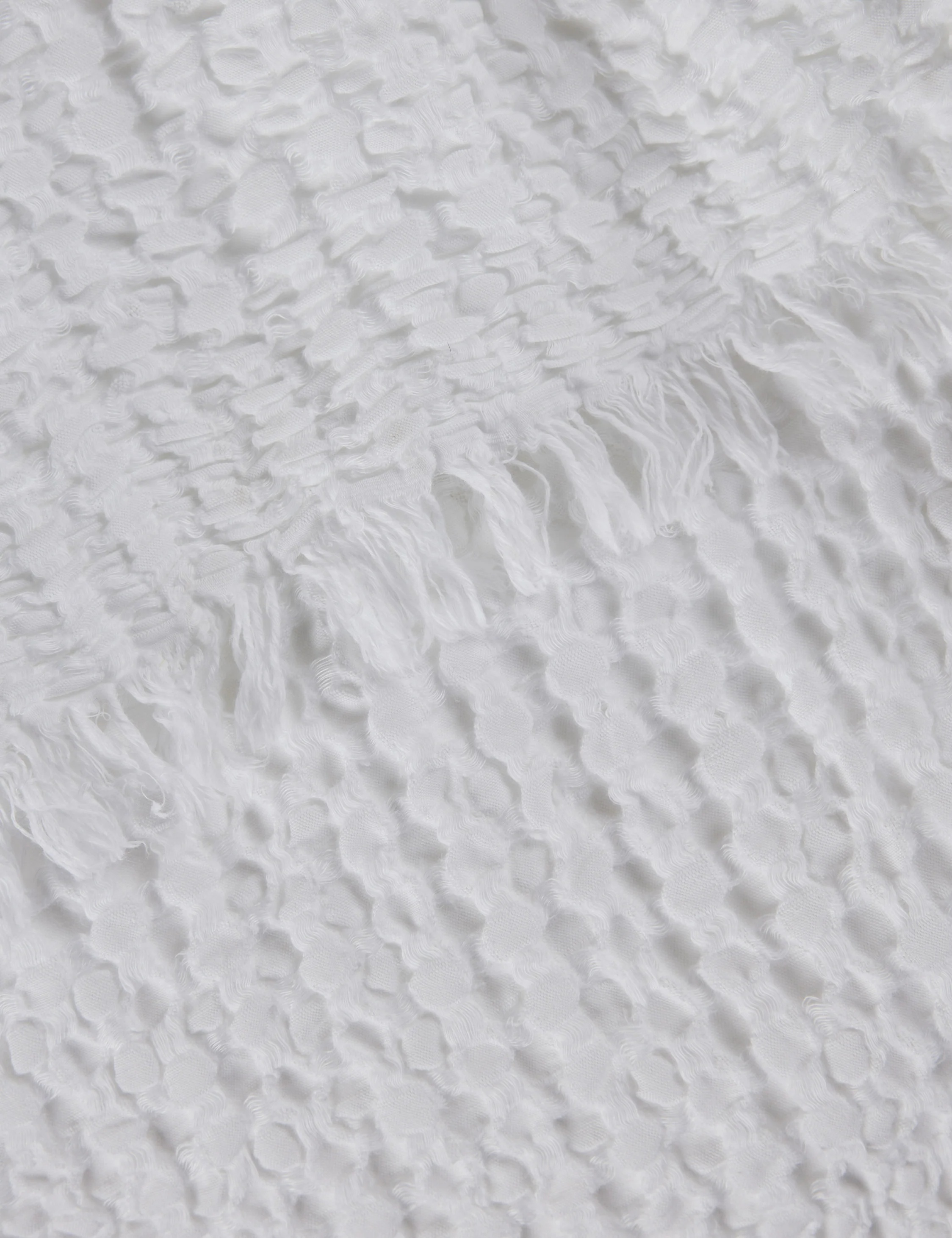 Lenora Textured Cotton Linen Blanket