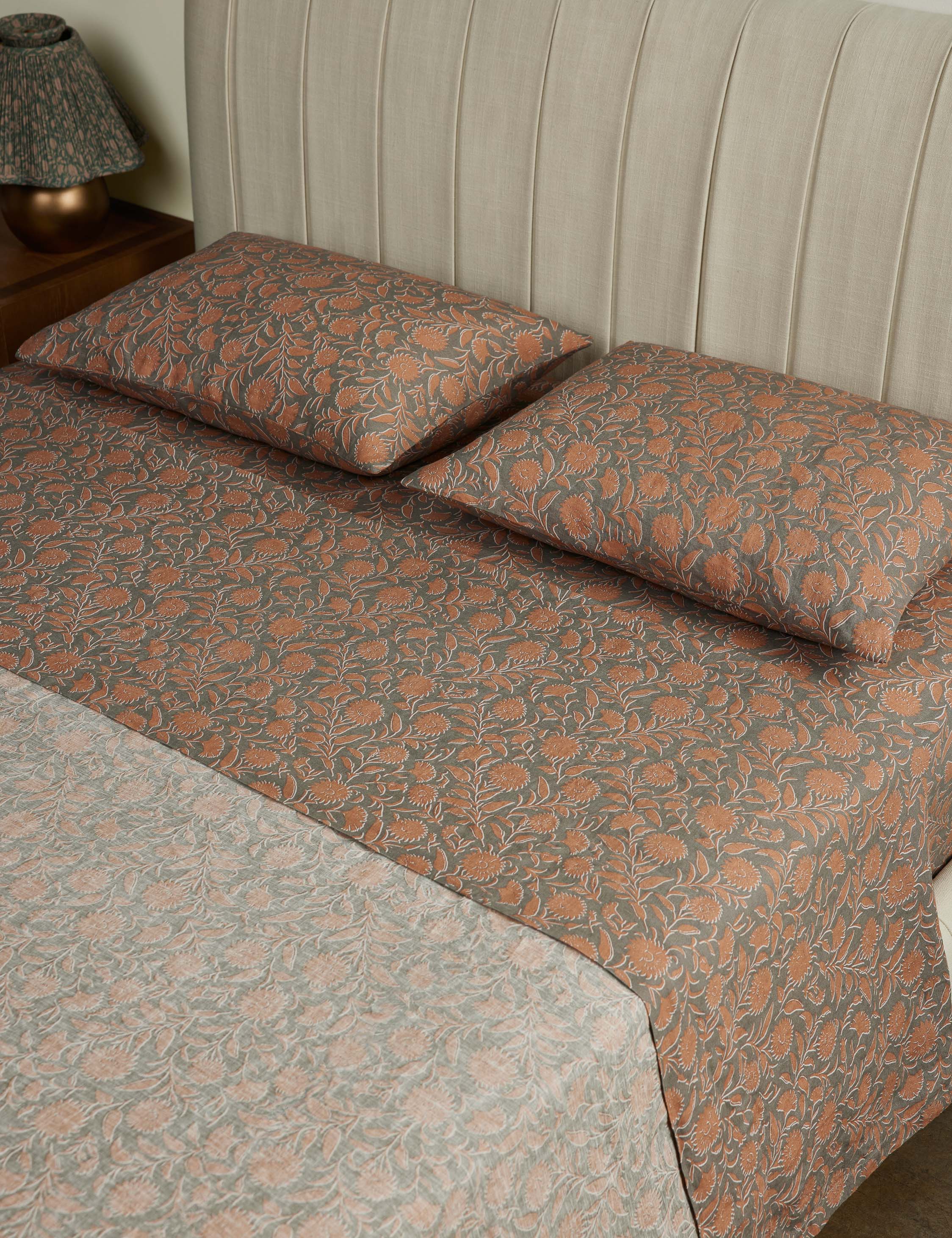 Fransen Linen Cotton Sheet Set