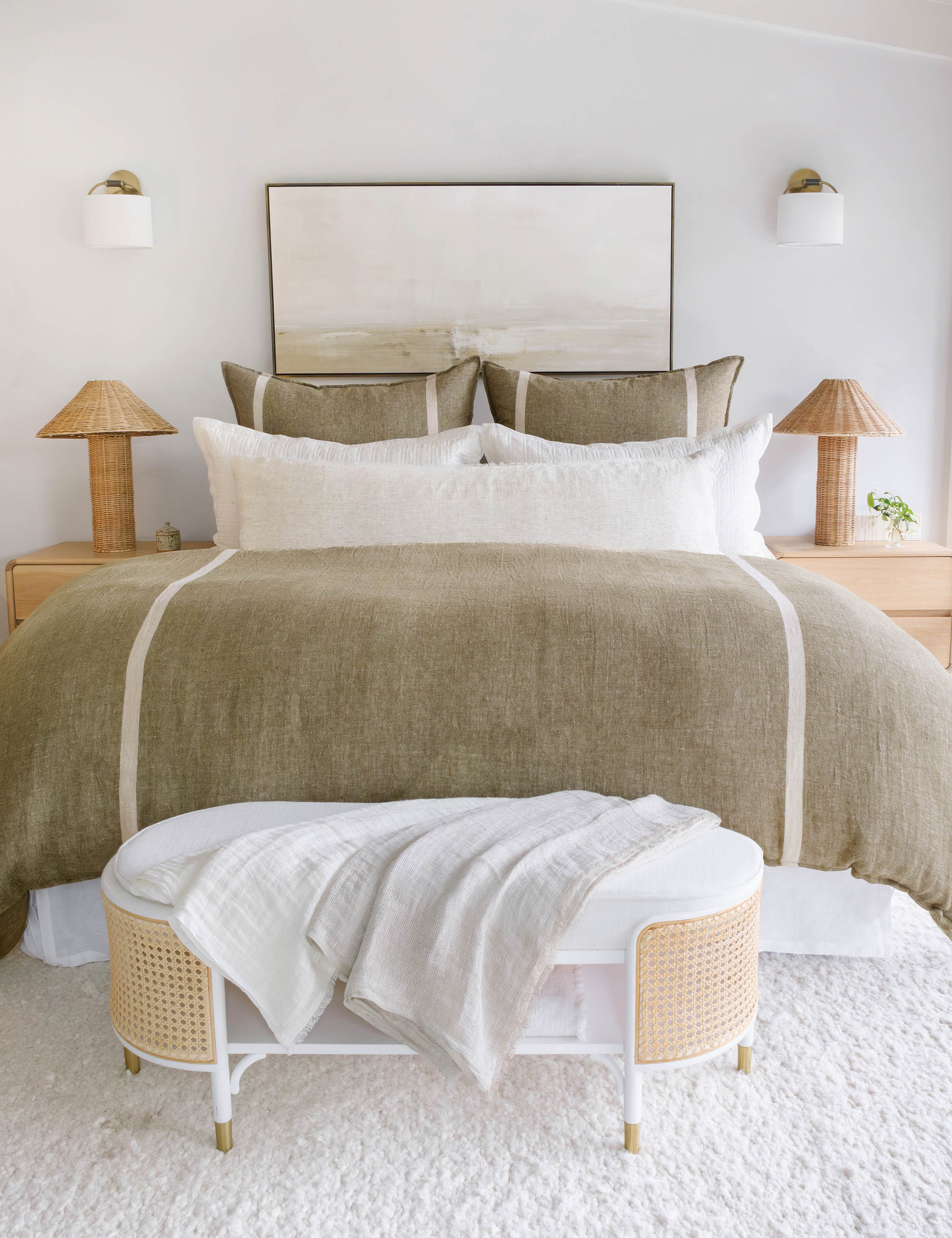 Rory Linen Duvet Cover by Pom Pom at Home