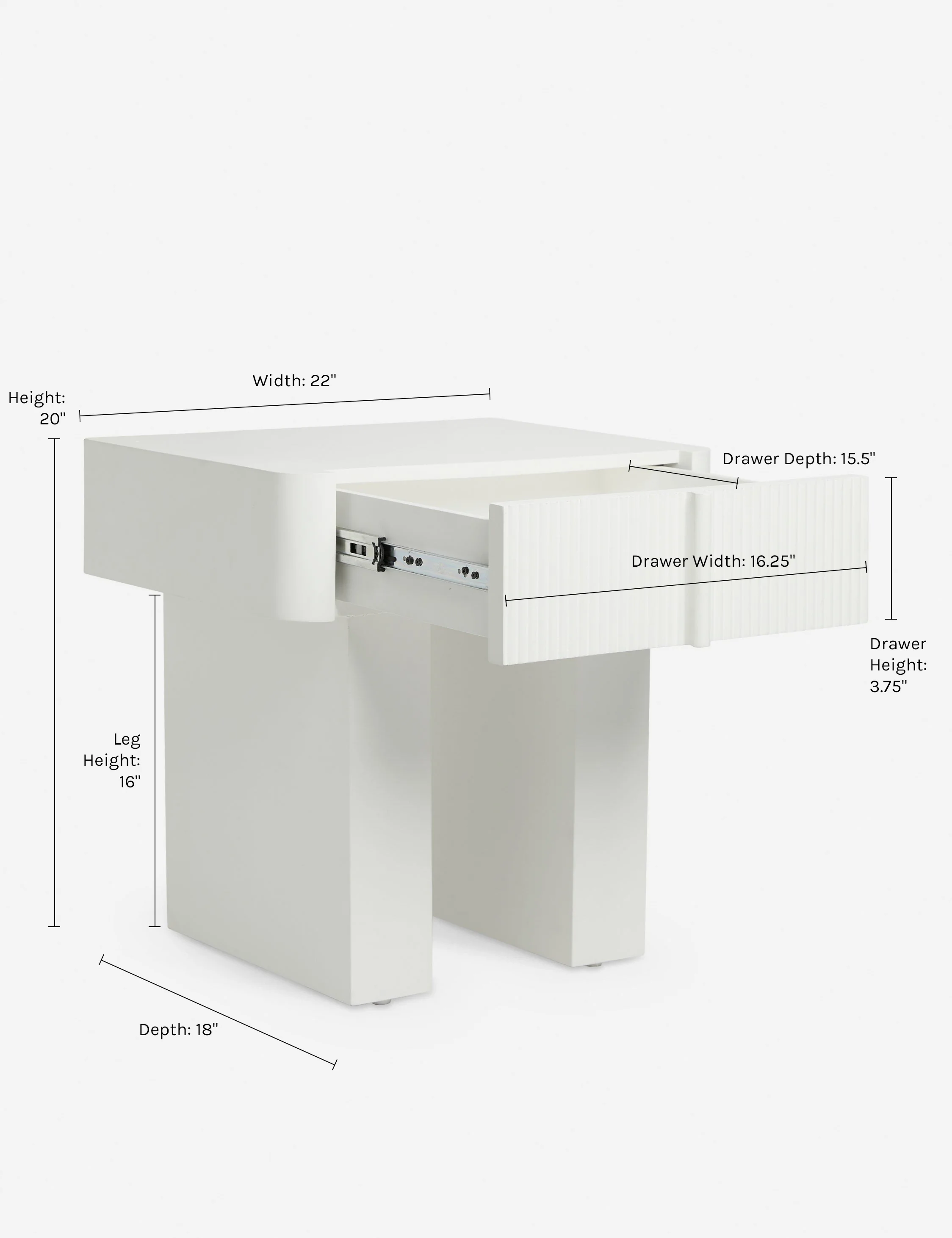 Merrit Nightstand by Sarah Sherman Samuel
