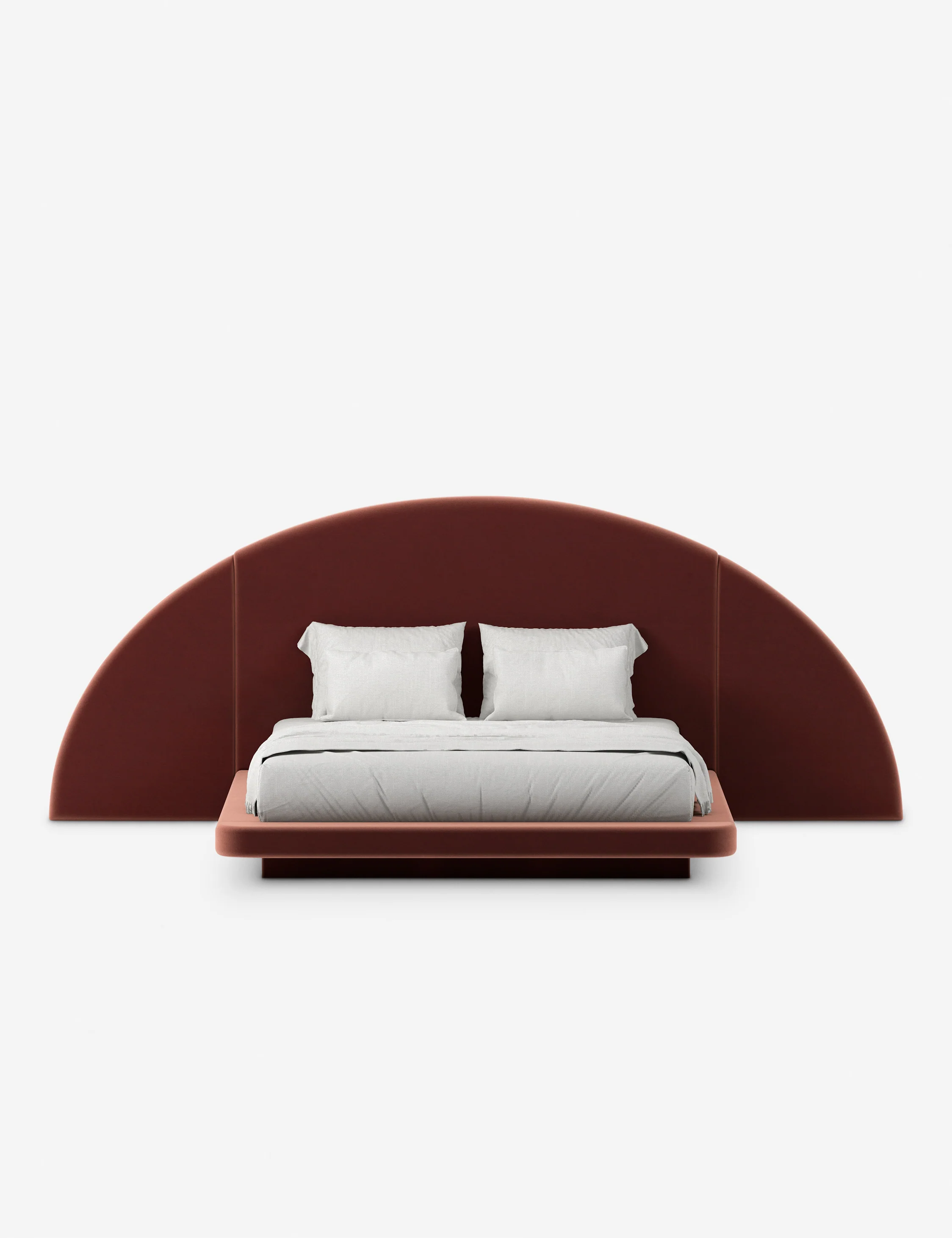 Hendrix Half Moon Bed by Button Atelier x Co.House Designs