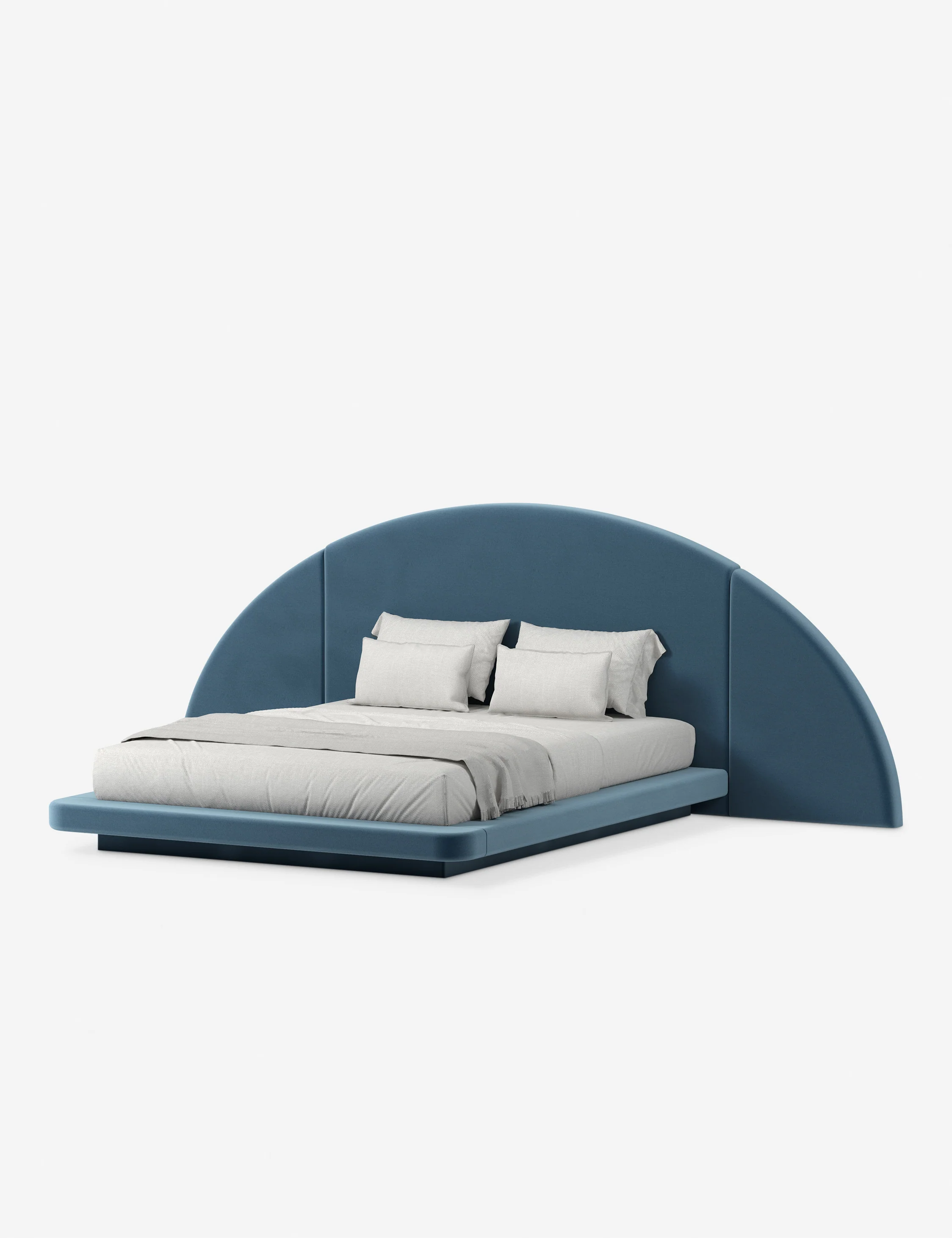 Hendrix Half Moon Bed by Button Atelier x Co.House Designs