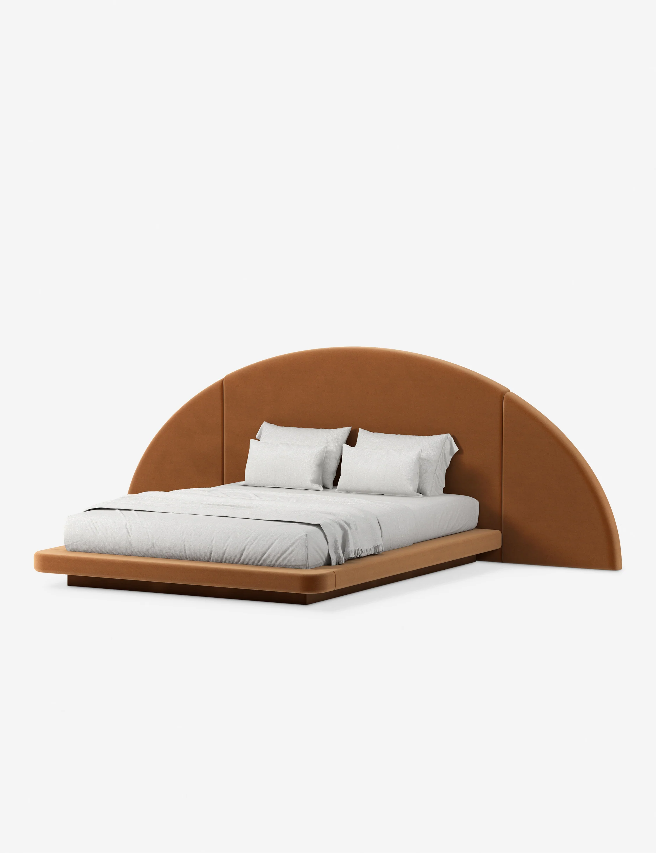 Hendrix Half Moon Bed by Button Atelier x Co.House Designs