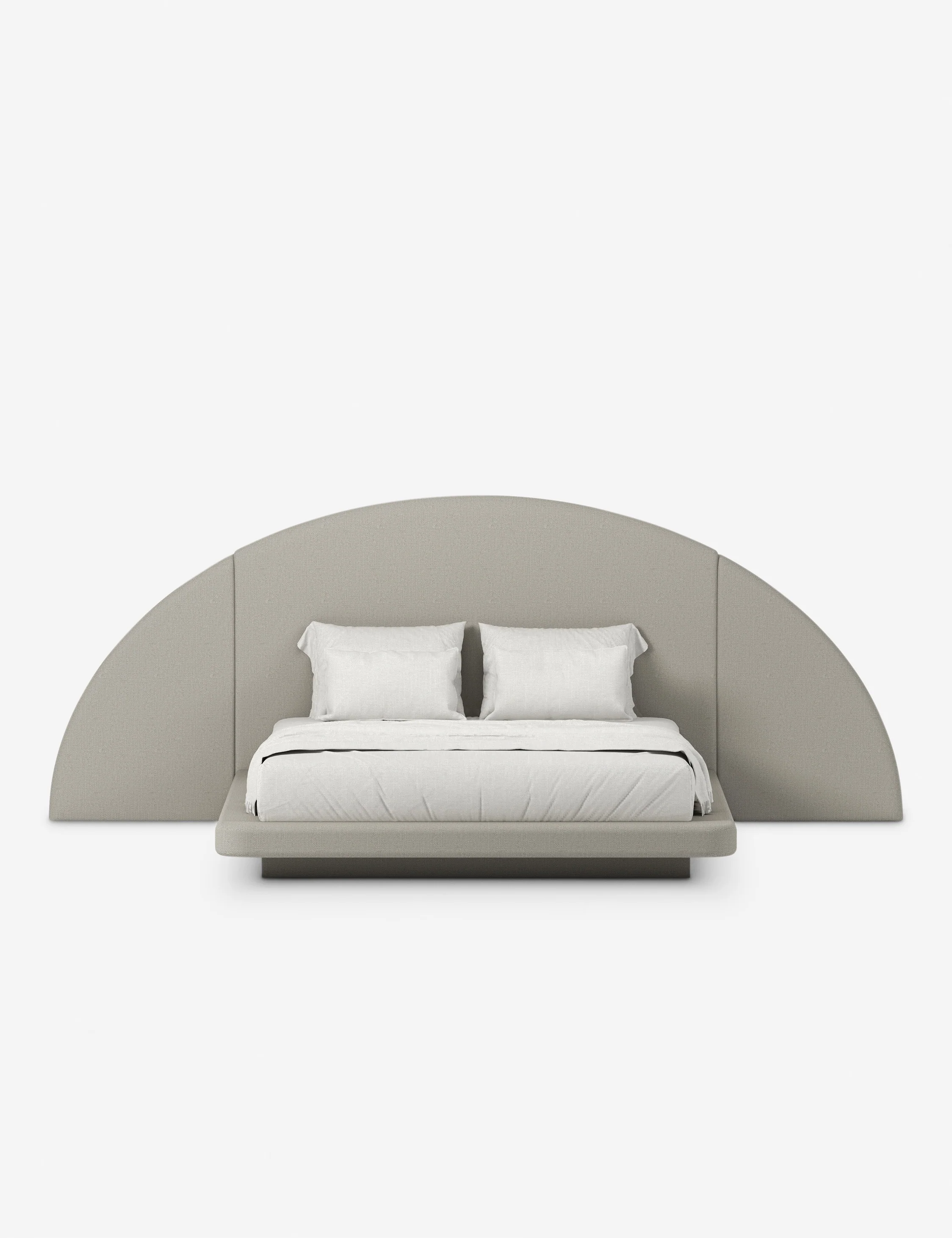 Hendrix Half Moon Bed by Button Atelier x Co.House Designs