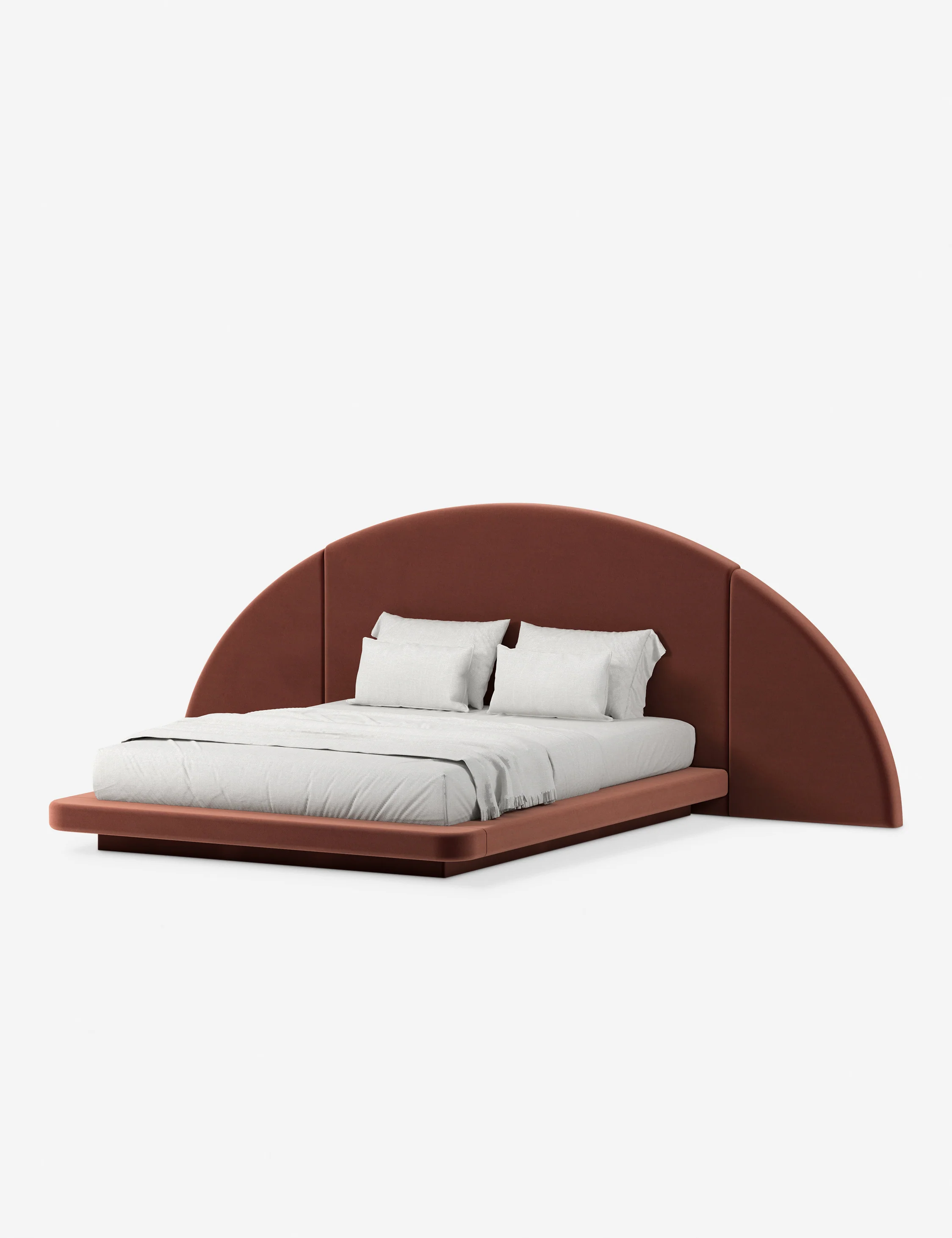 Hendrix Half Moon Bed by Button Atelier x Co.House Designs