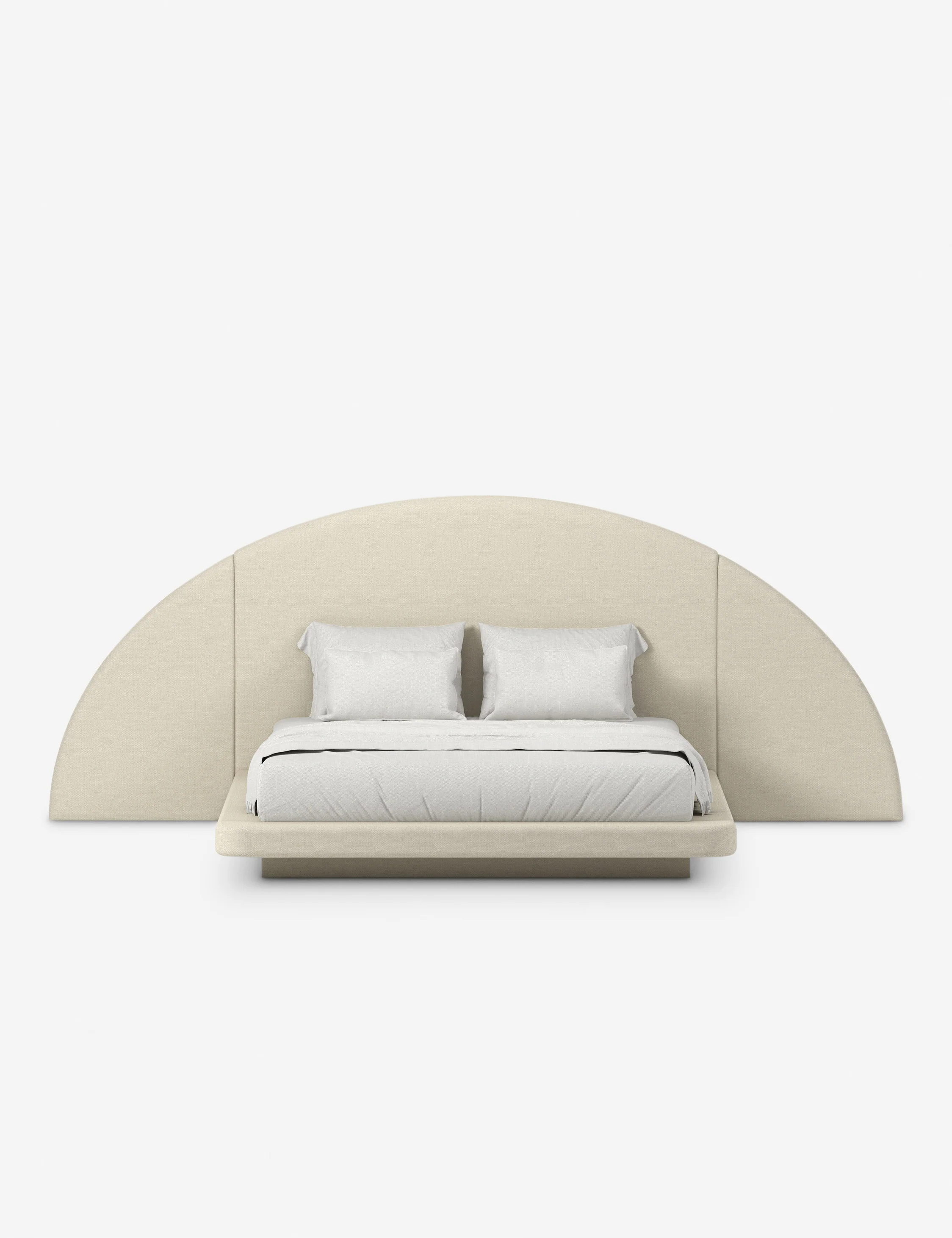 Hendrix Half Moon Bed by Button Atelier x Co.House Designs