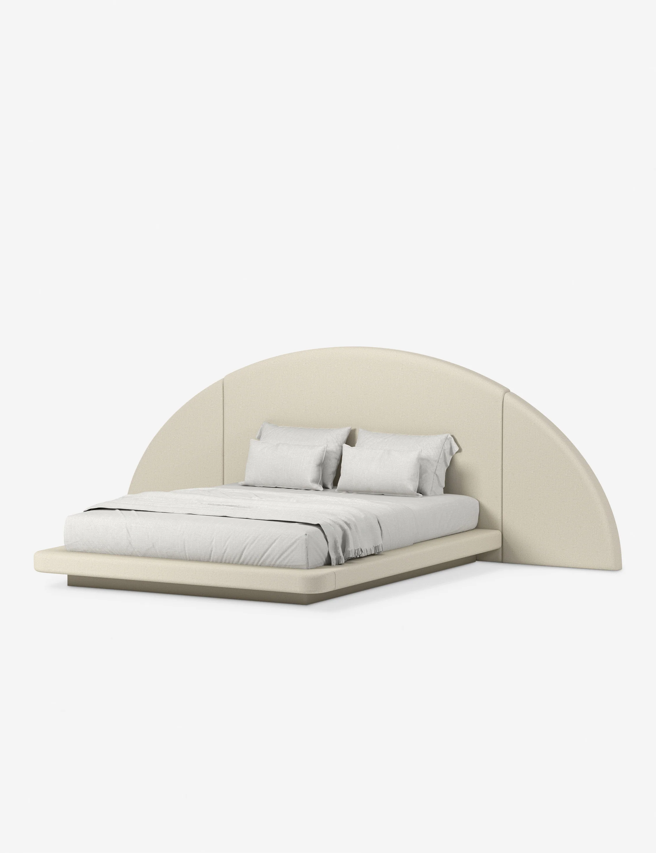 Hendrix Half Moon Bed by Button Atelier x Co.House Designs