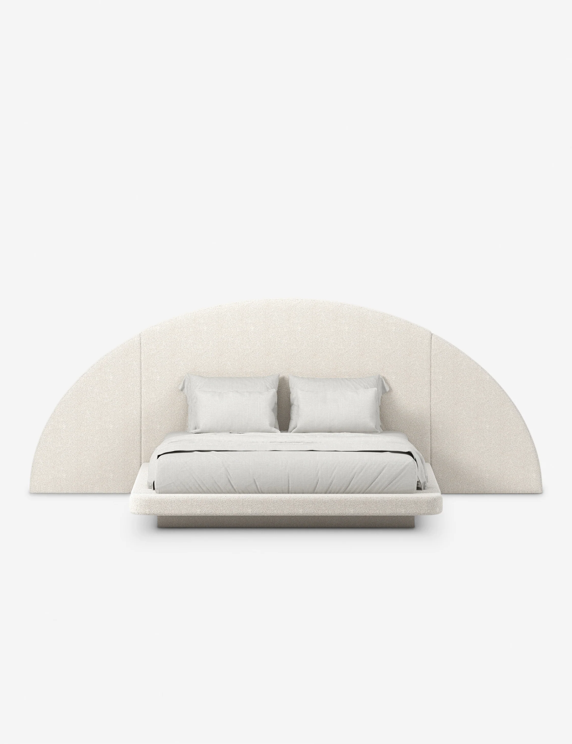 Hendrix Half Moon Bed by Button Atelier x Co.House Designs