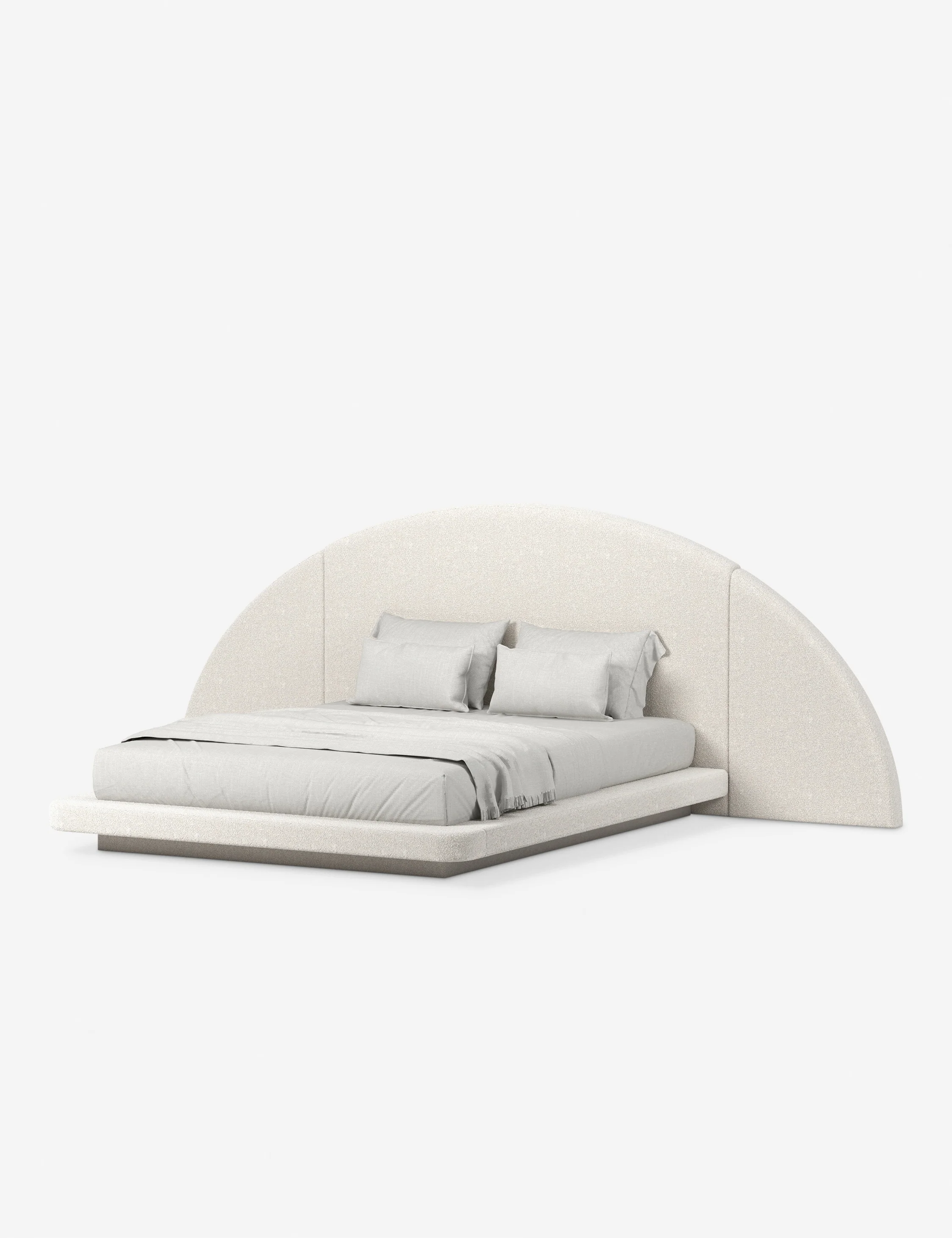 Hendrix Half Moon Bed by Button Atelier x Co.House Designs
