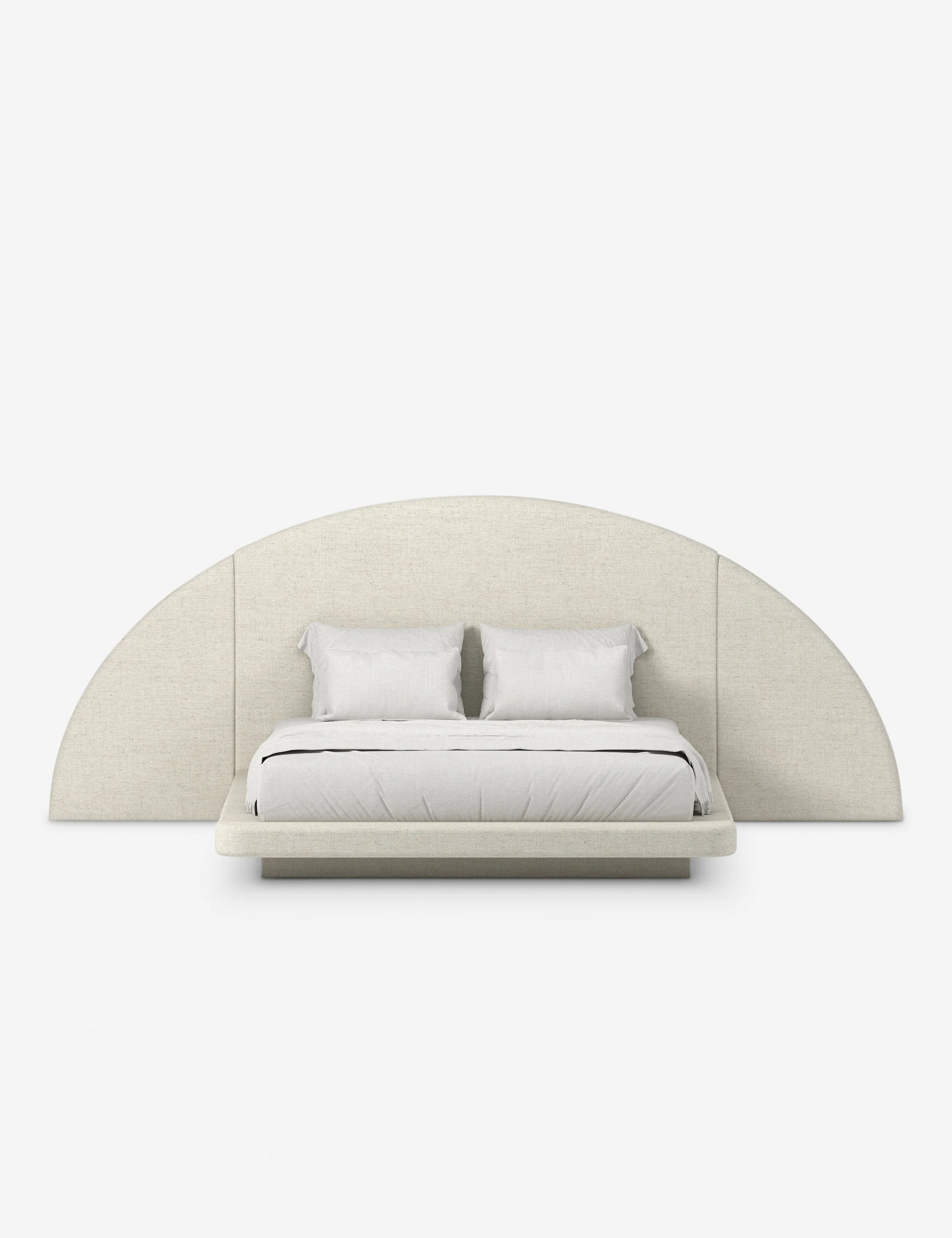 Hendrix Half Moon Bed by Button Atelier x Co.House Designs