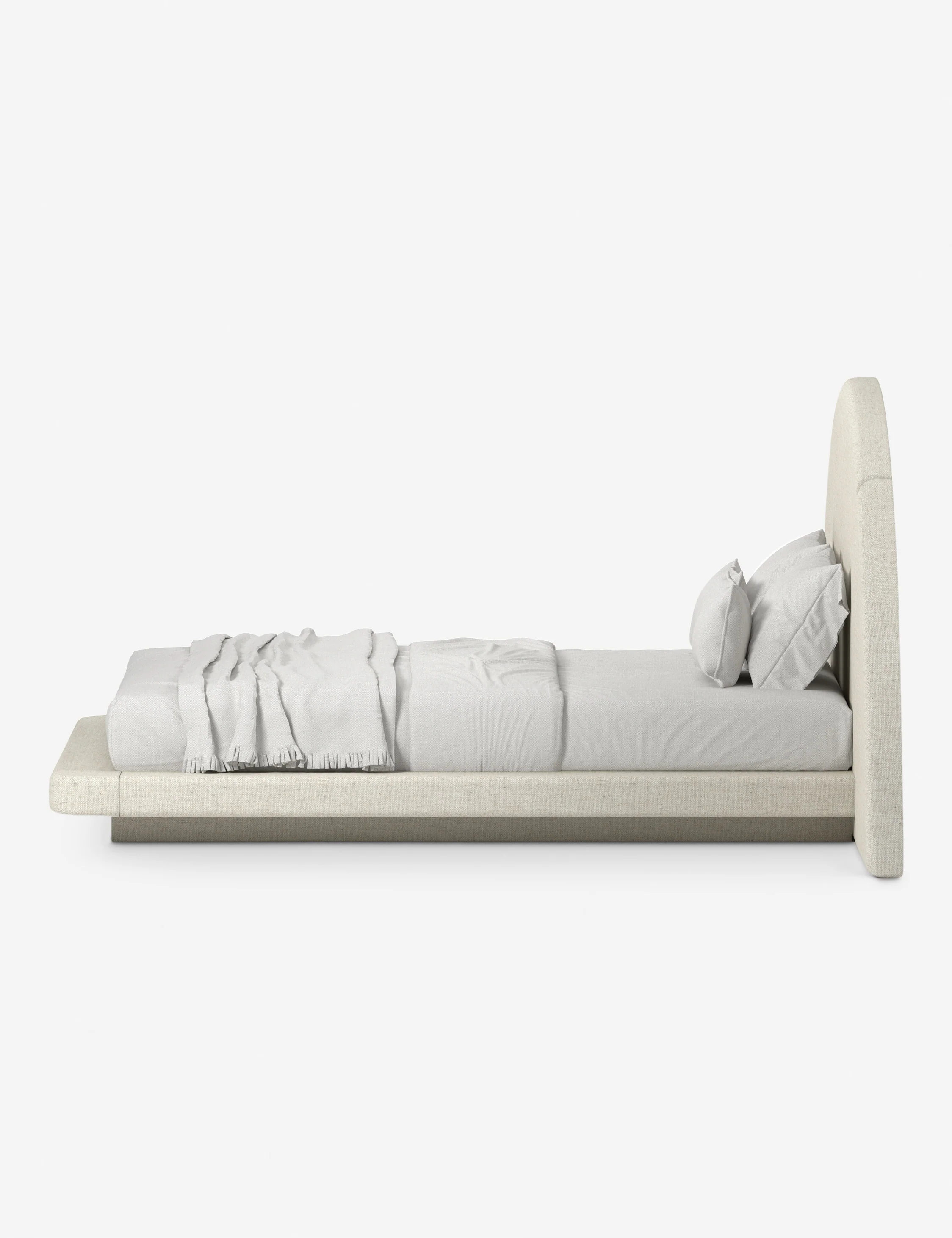 Hendrix Half Moon Bed by Button Atelier x Co.House Designs