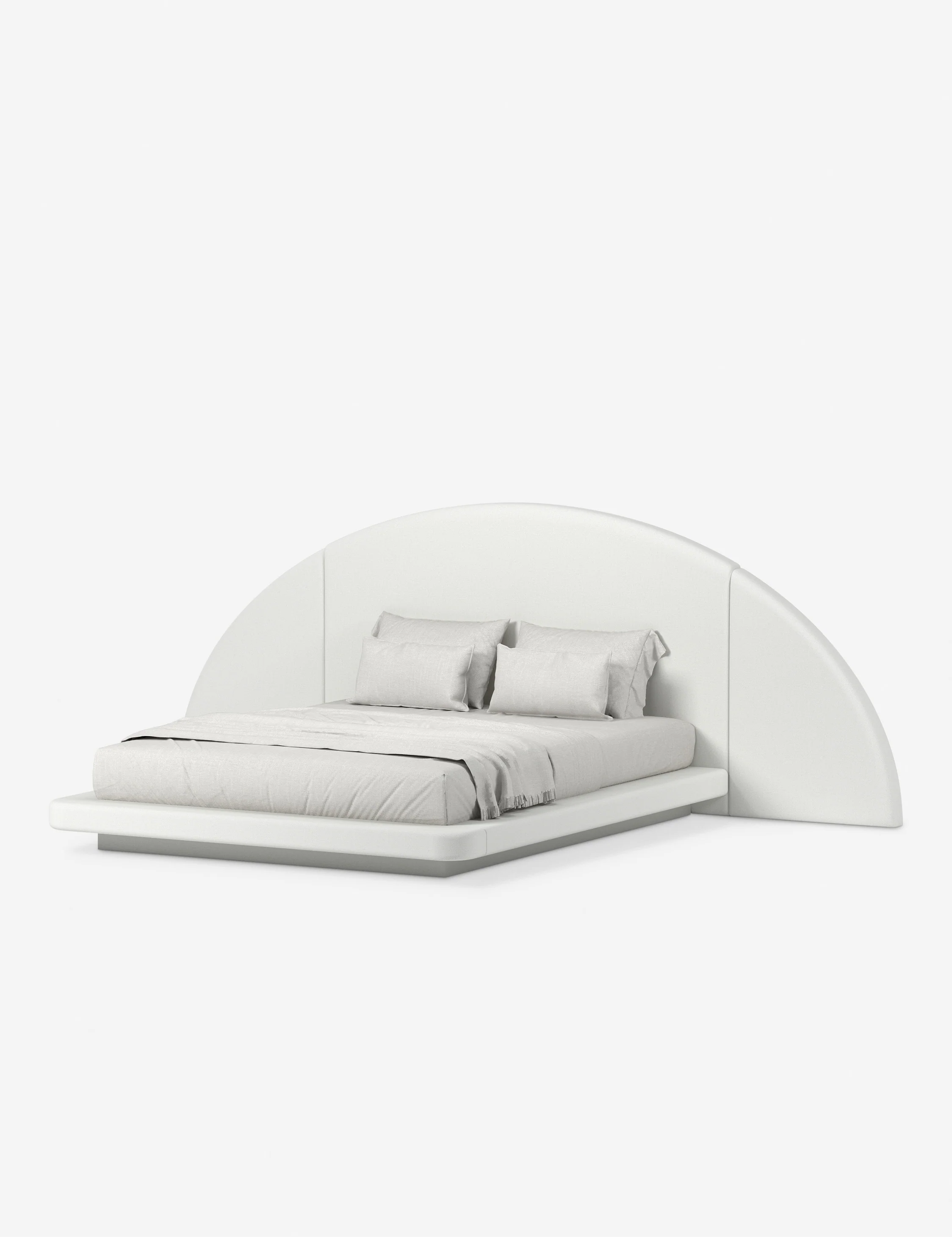 Hendrix Half Moon Bed by Button Atelier x Co.House Designs