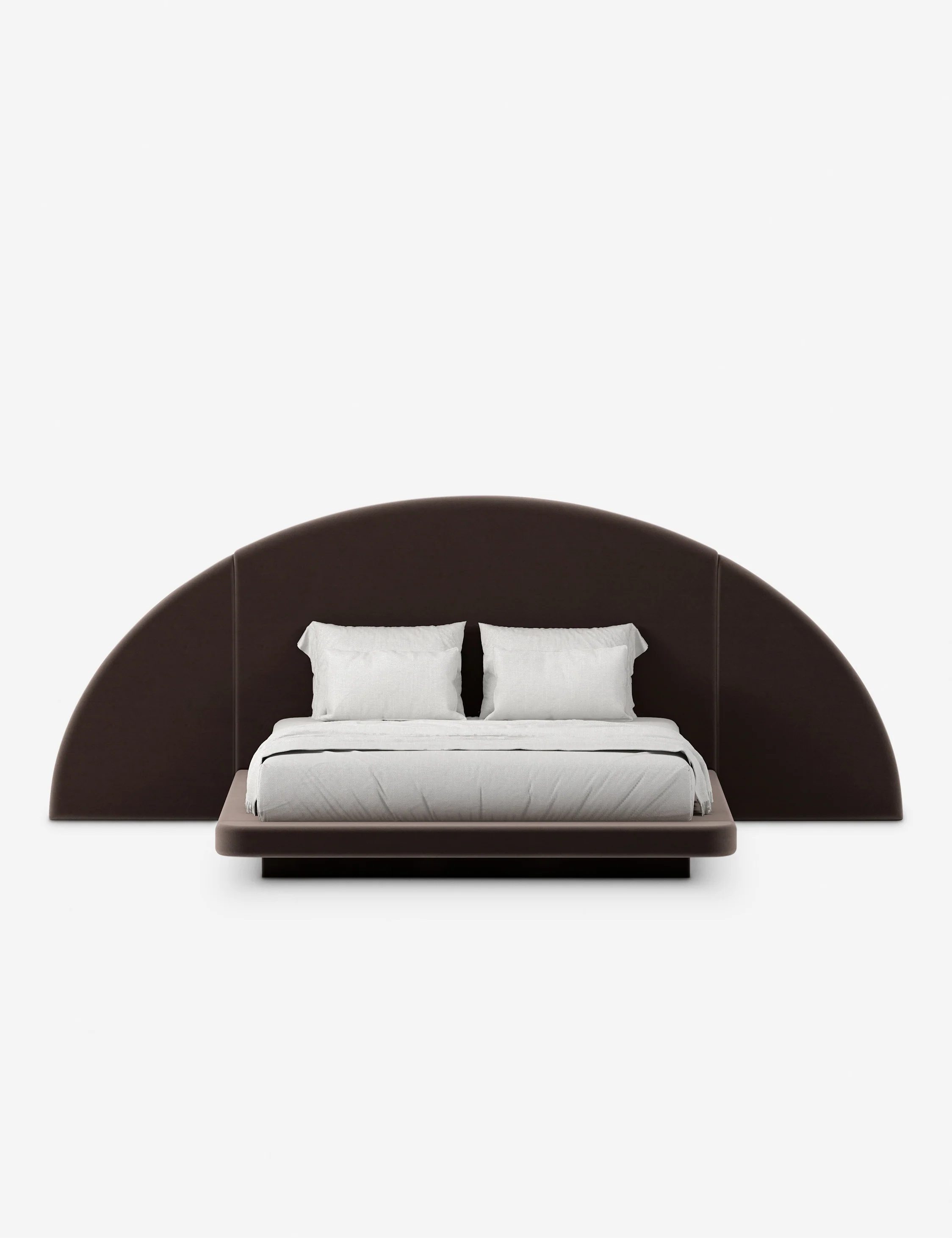 Hendrix Half Moon Bed by Button Atelier x Co.House Designs