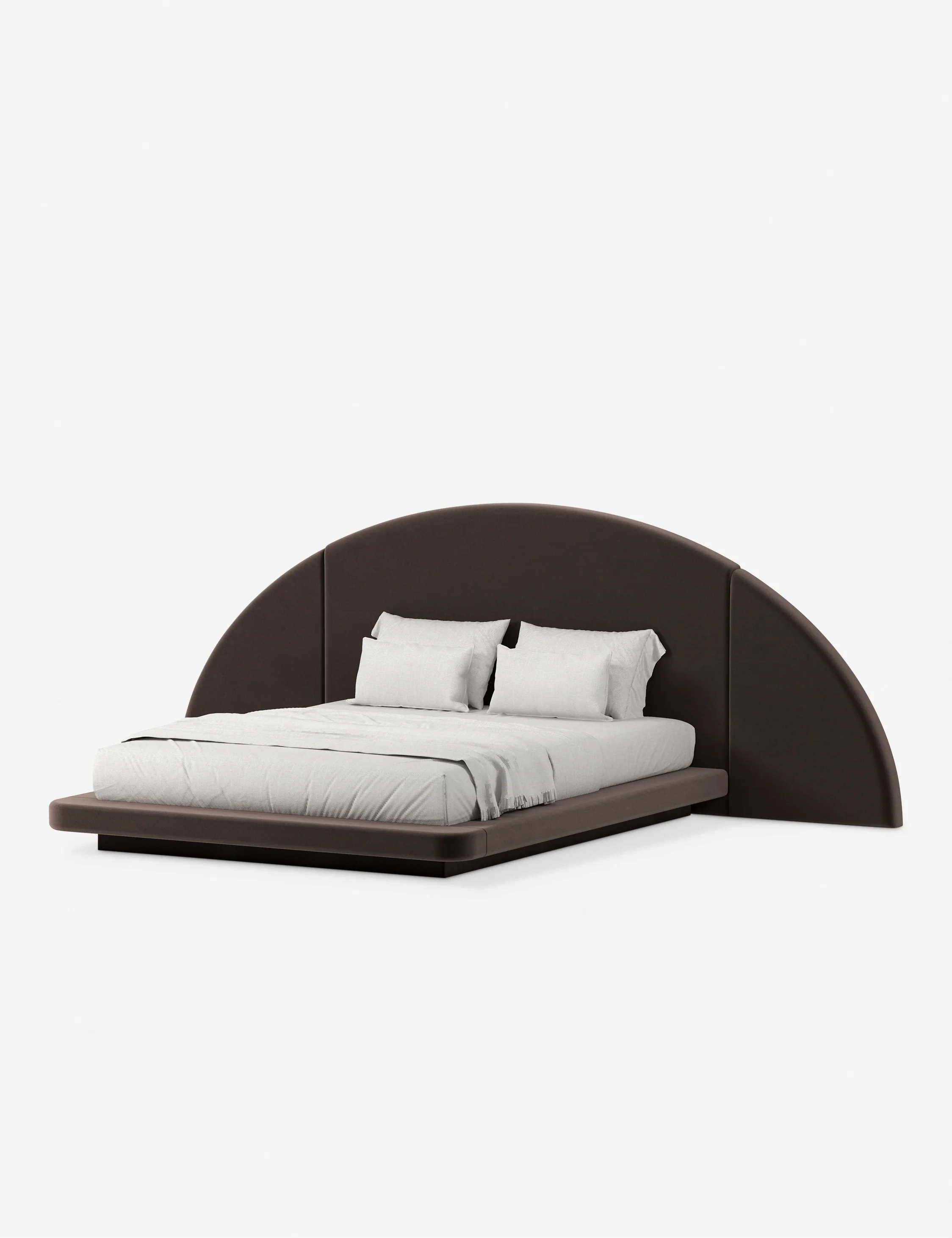 Hendrix Half Moon Bed by Button Atelier x Co.House Designs