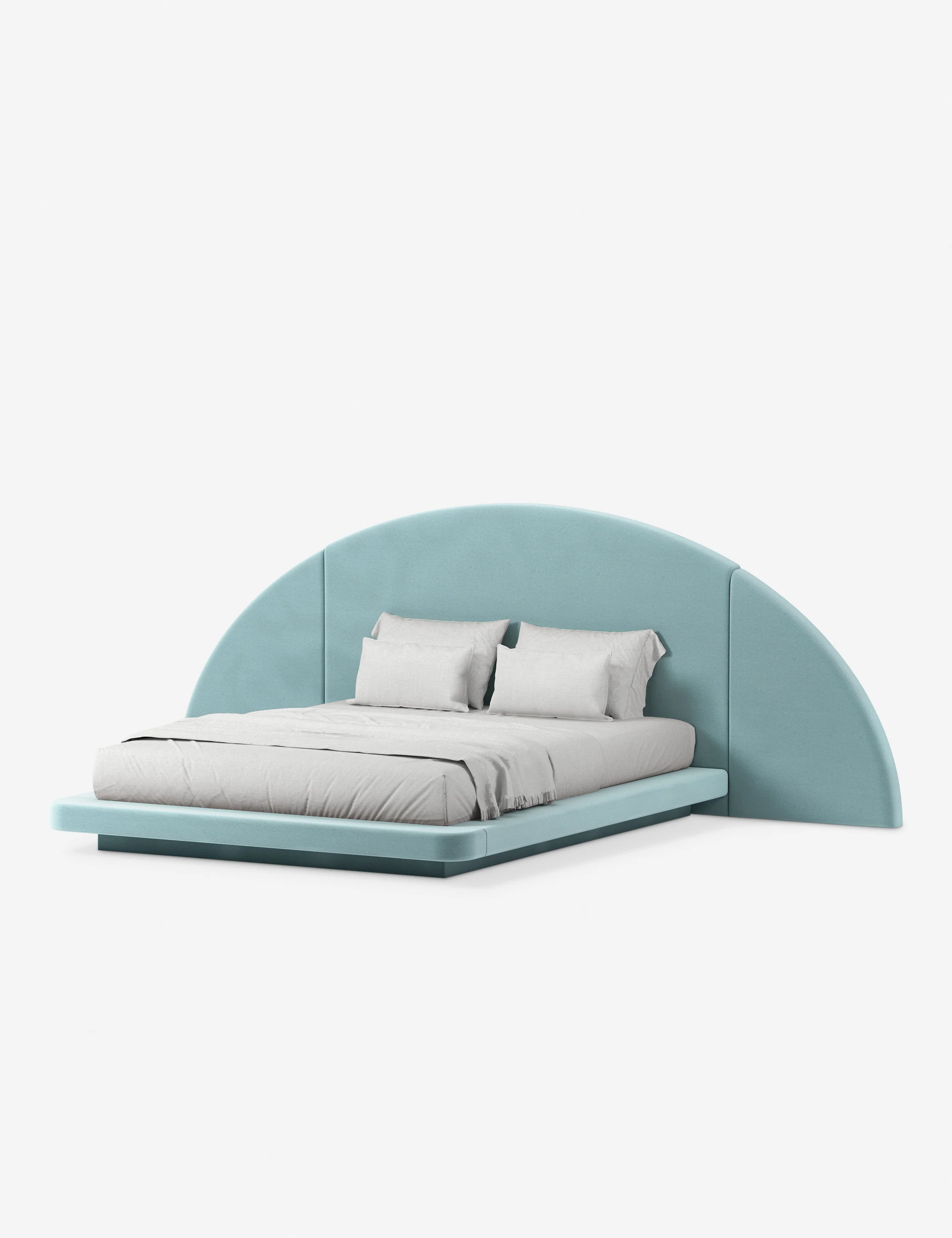 Hendrix Half Moon Bed by Button Atelier x Co.House Designs