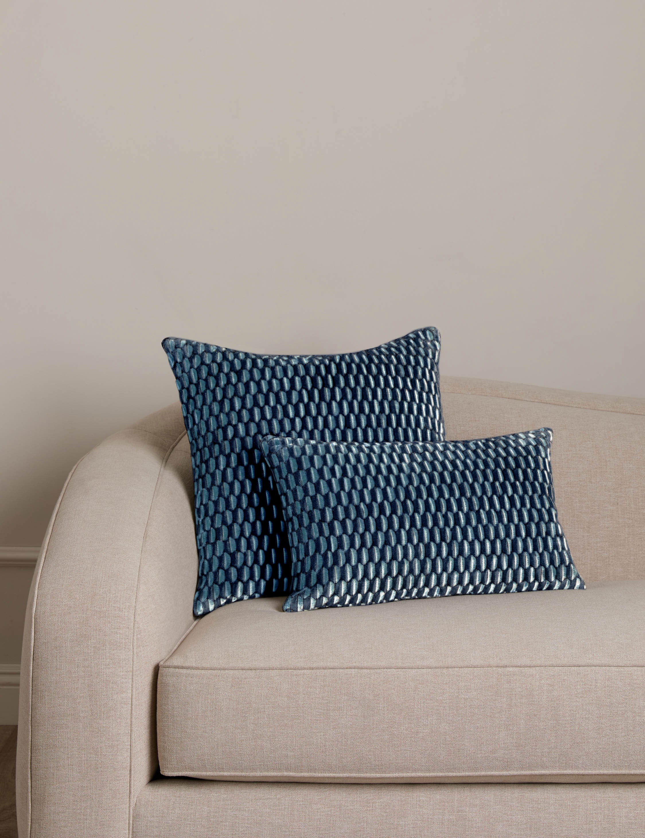 Allegra Velvet Pillow by Scalamandre