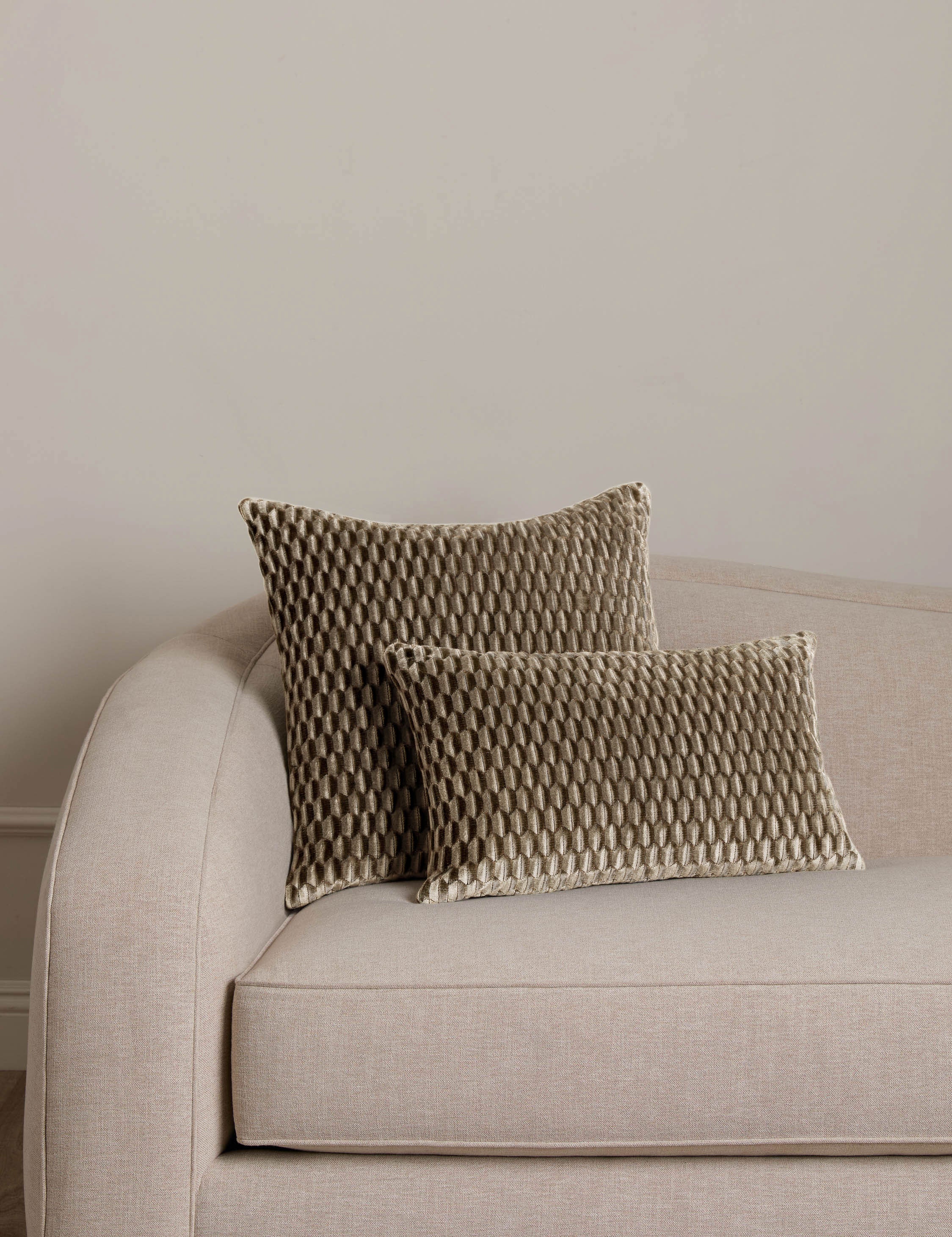 Allegra Velvet Pillow by Scalamandre