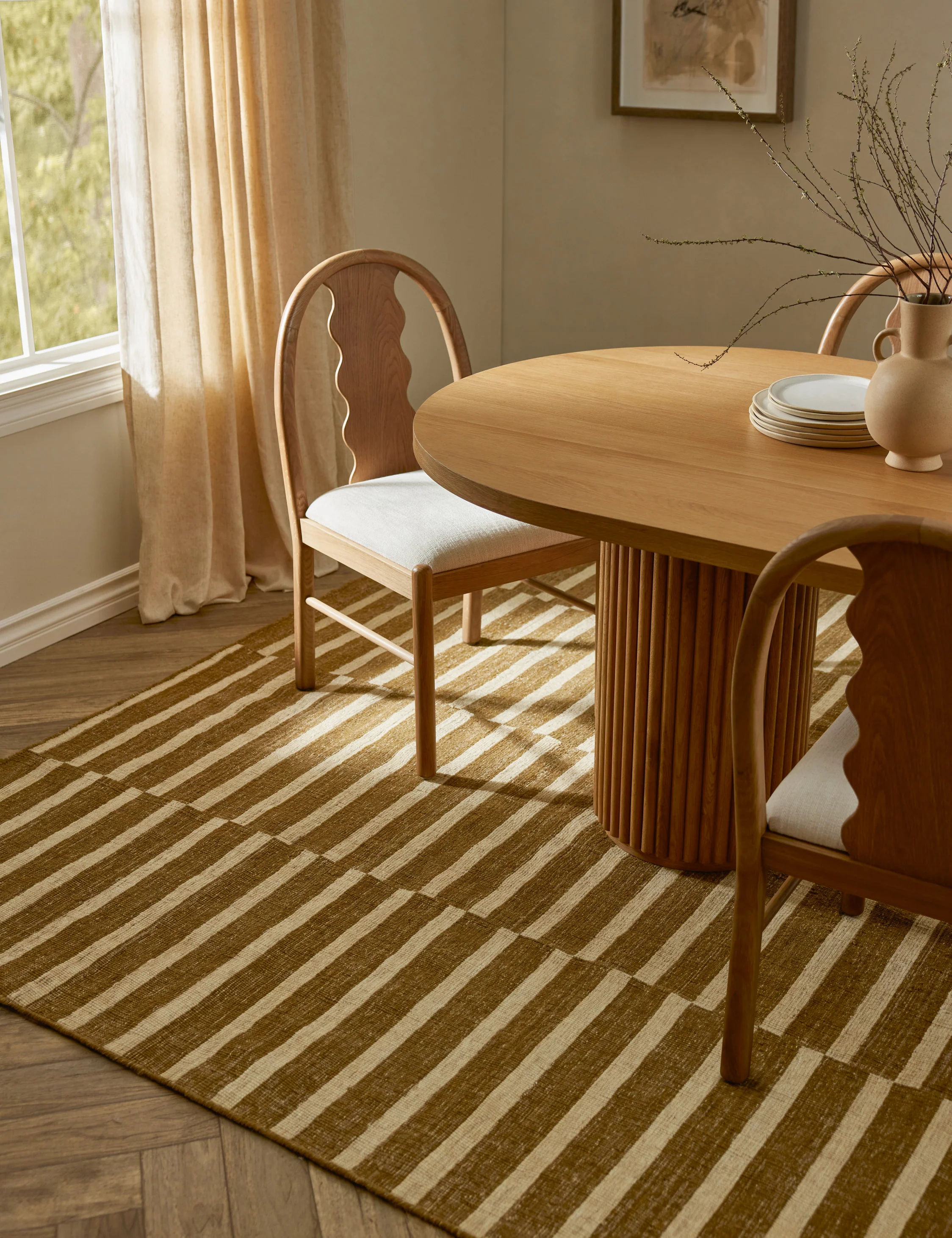 Keady Handwoven Wool-Blend Rug