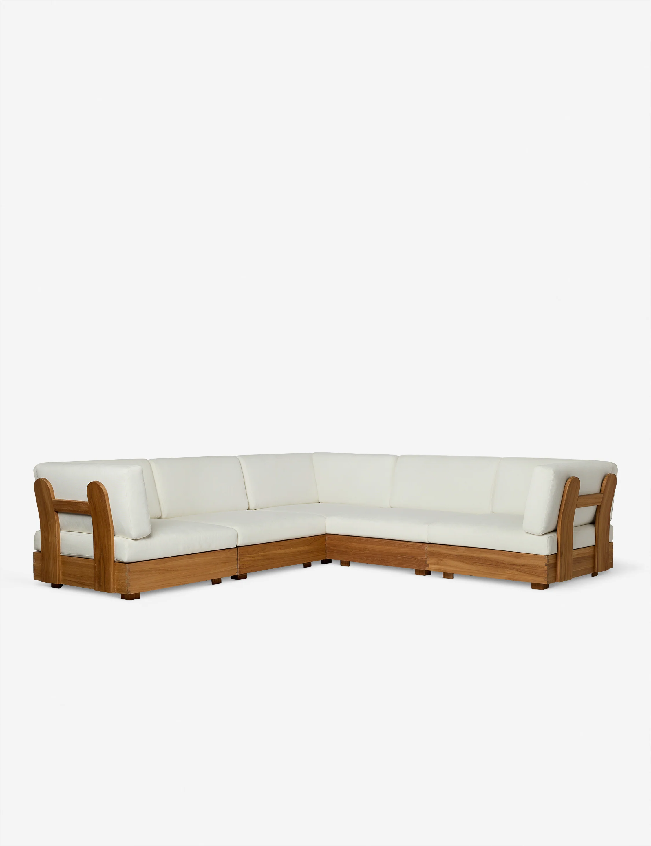 Abbot Outdoor Modular Corner Sectional Sofa by Sarah Sherman Samuel