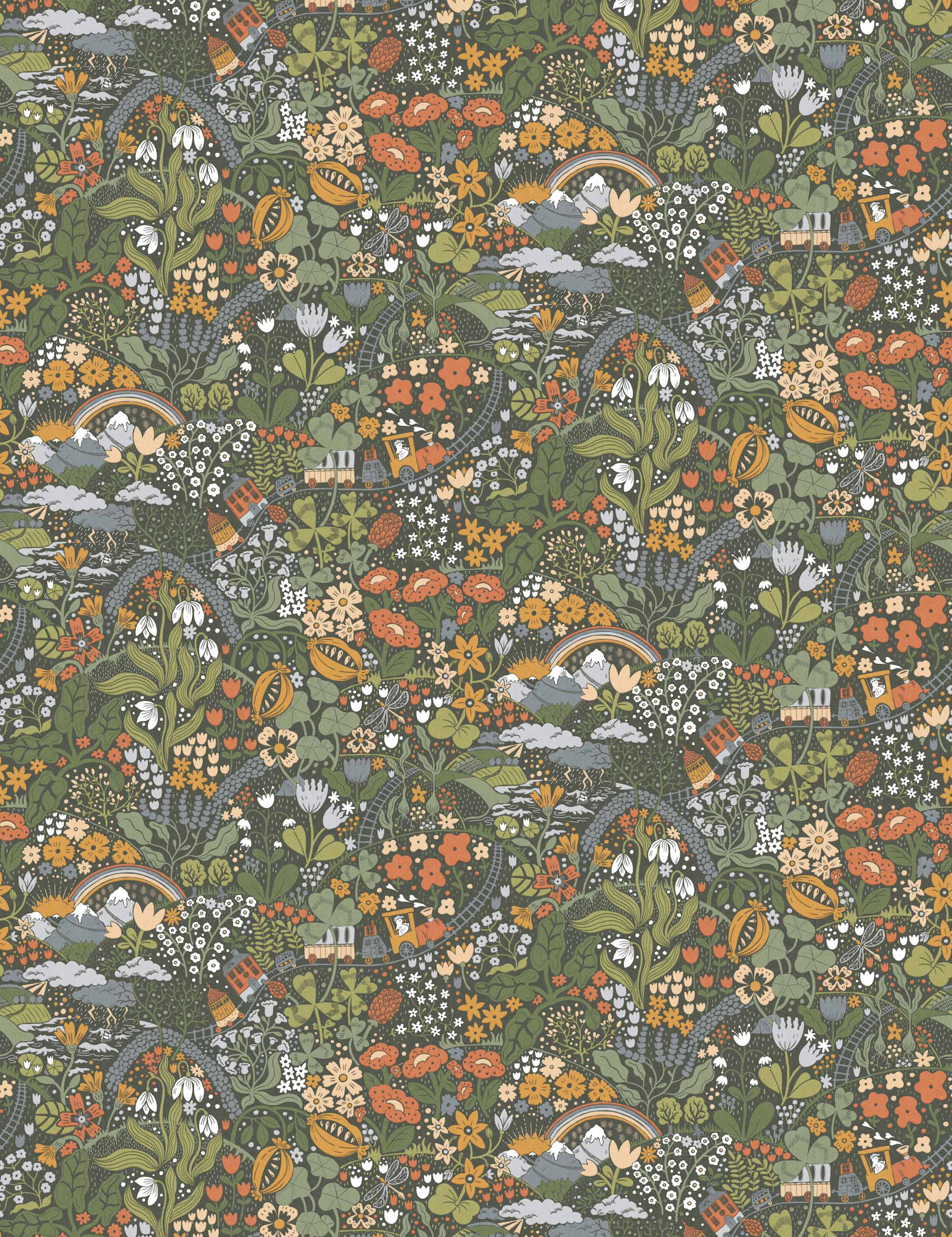 Taget Wallpaper Mural by Lina Schnaufer