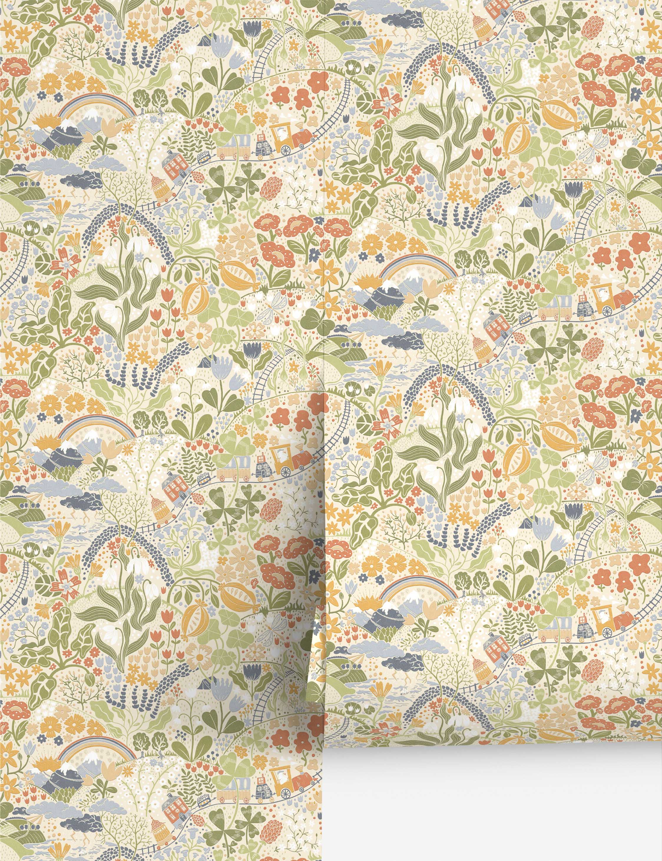 Taget Wallpaper Mural by Lina Schnaufer