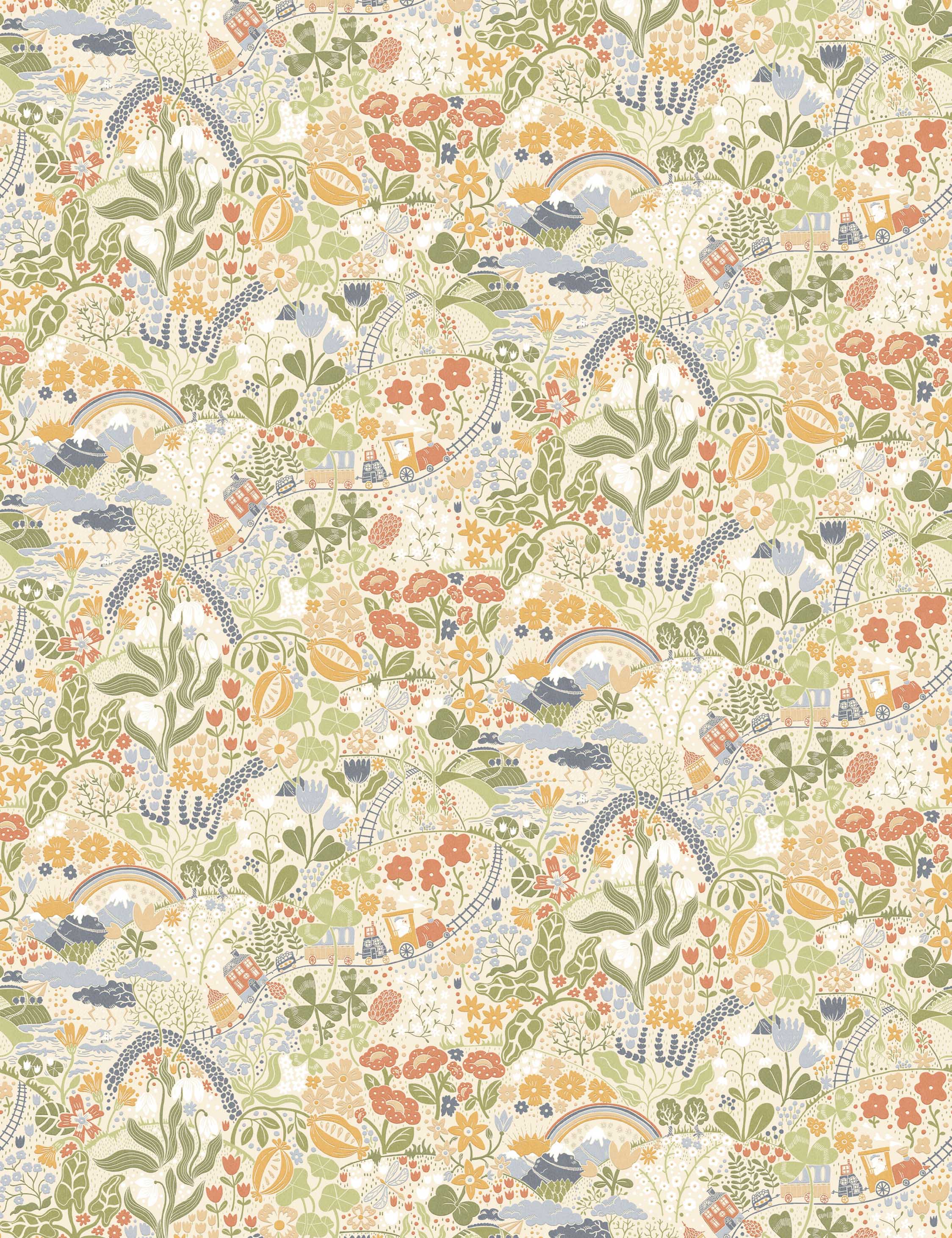 Taget Wallpaper Mural by Lina Schnaufer