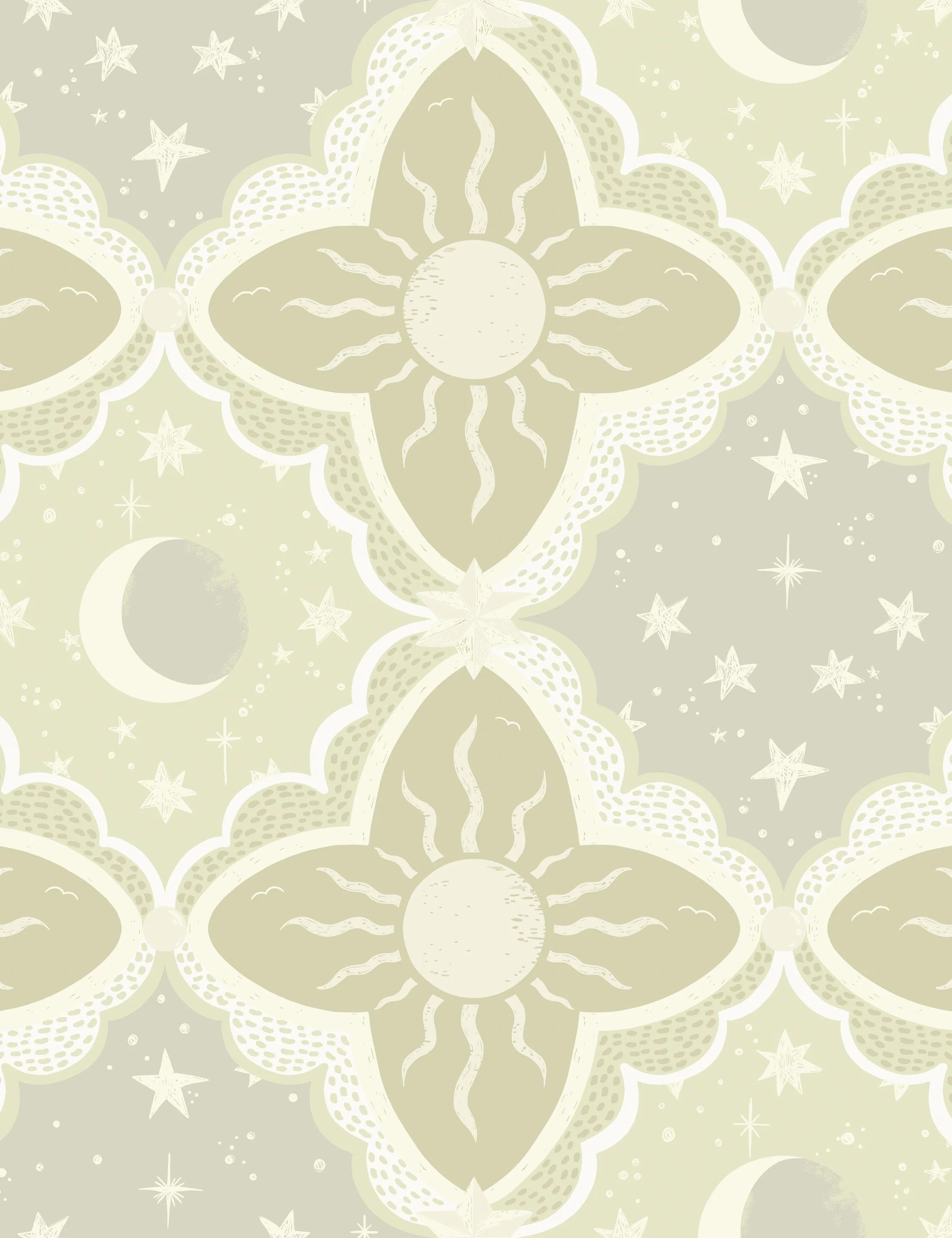 Sol & Mane Wallpaper by Lina Schnaufer