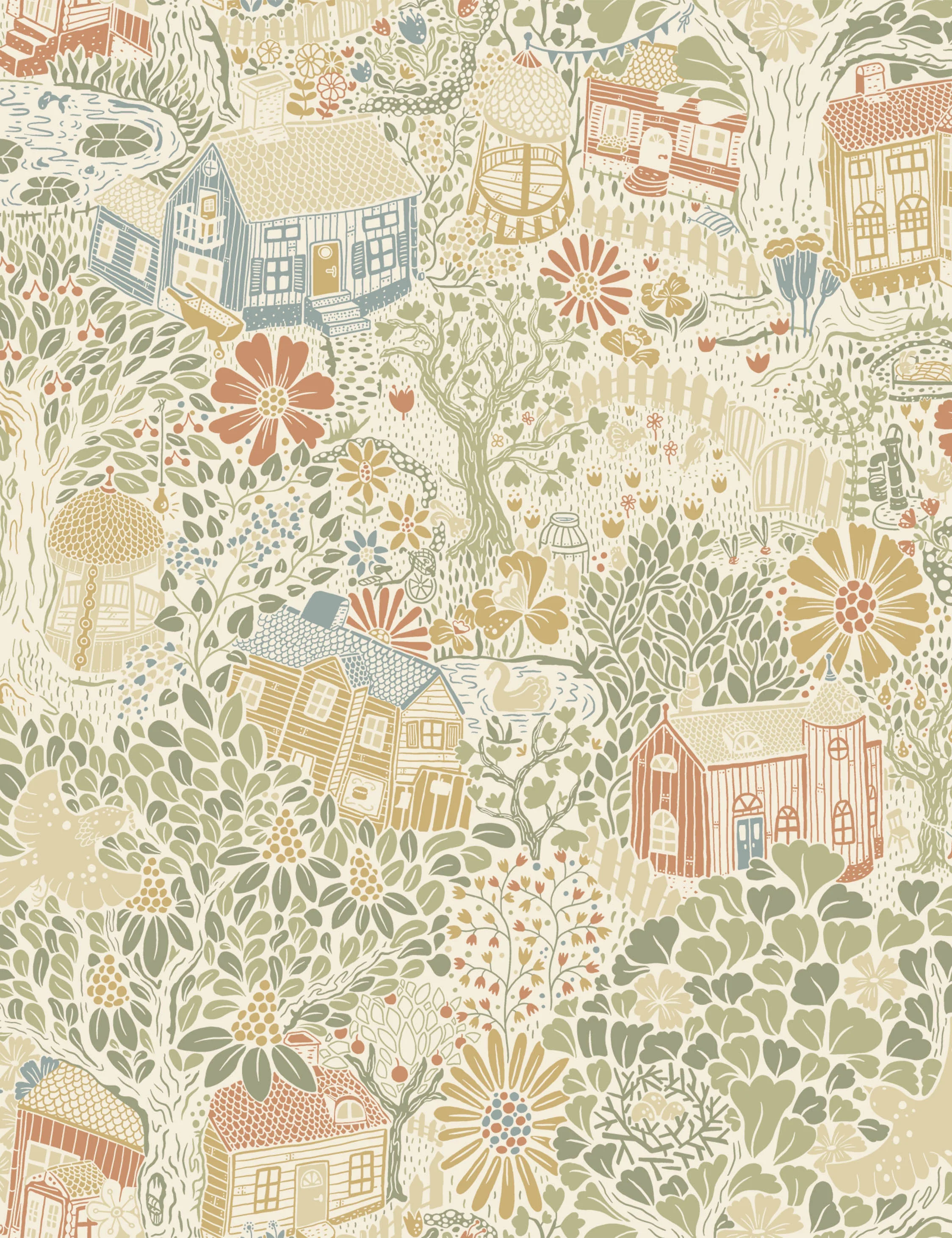 Bygga Bo Wallpaper by Lina Schnaufer