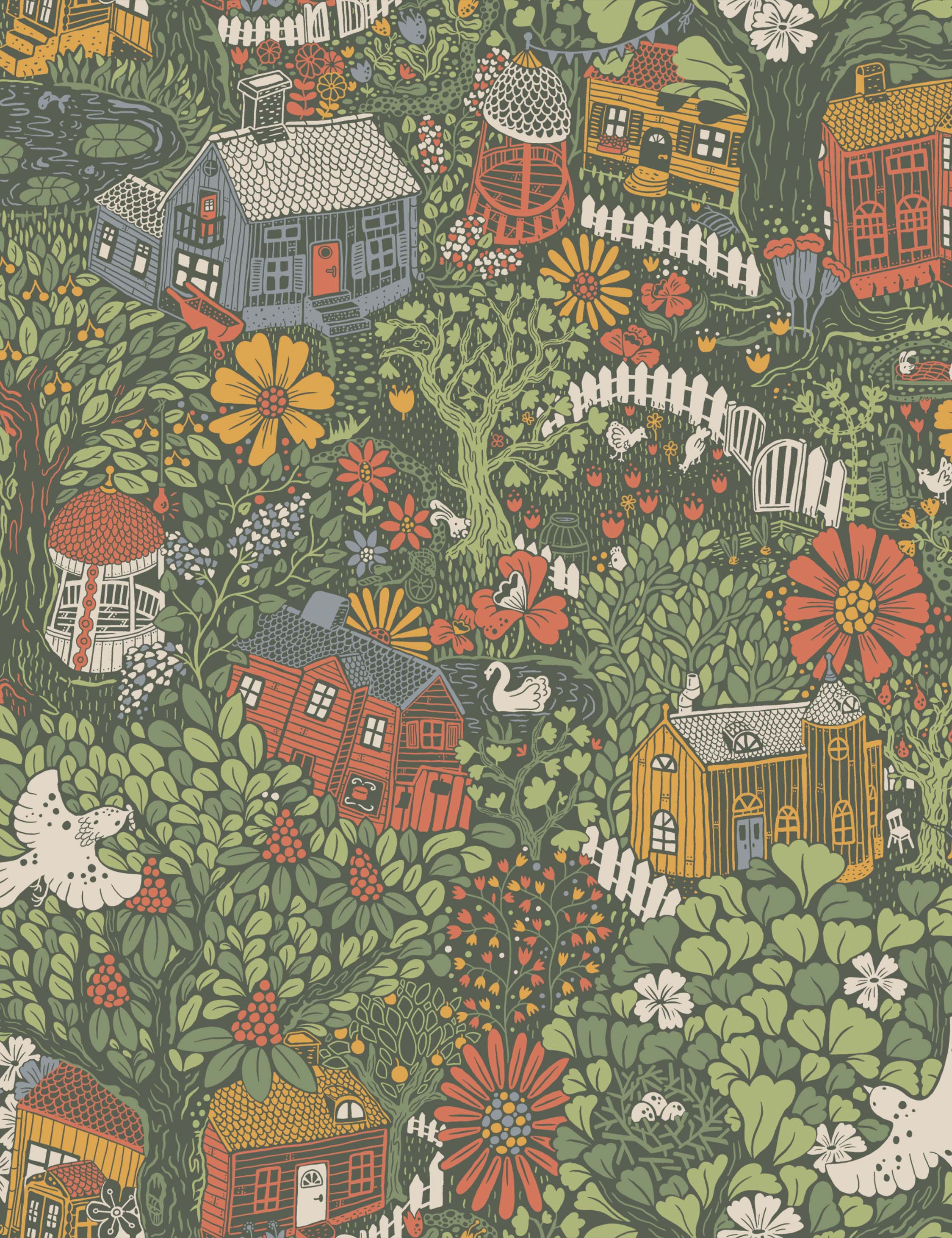 Bygga Bo Wallpaper by Lina Schnaufer