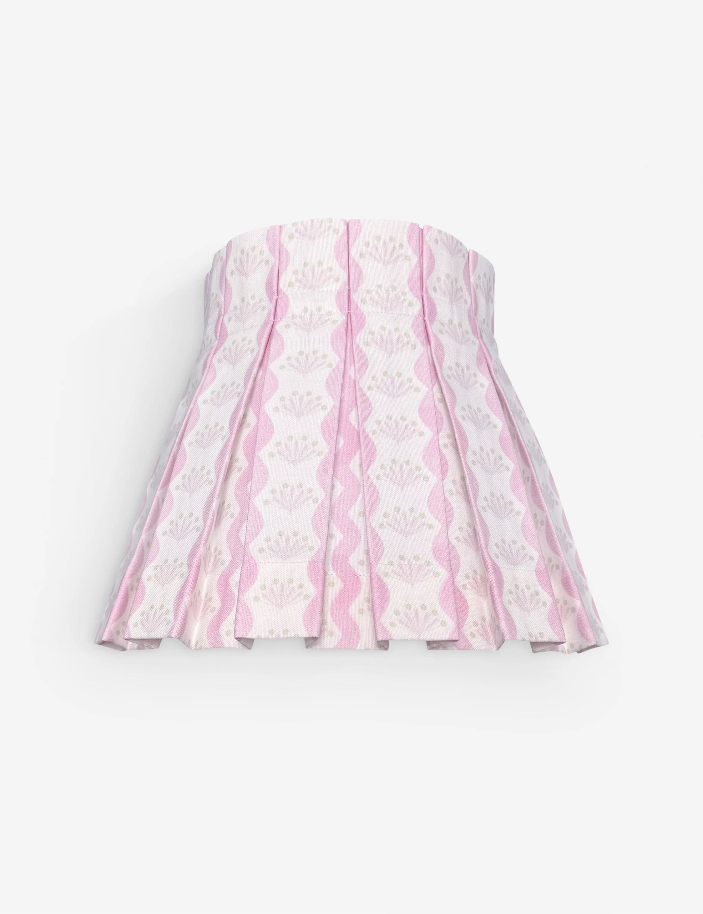 Baby Riviera Classic Box Pleat Lampshade by Cielle Home