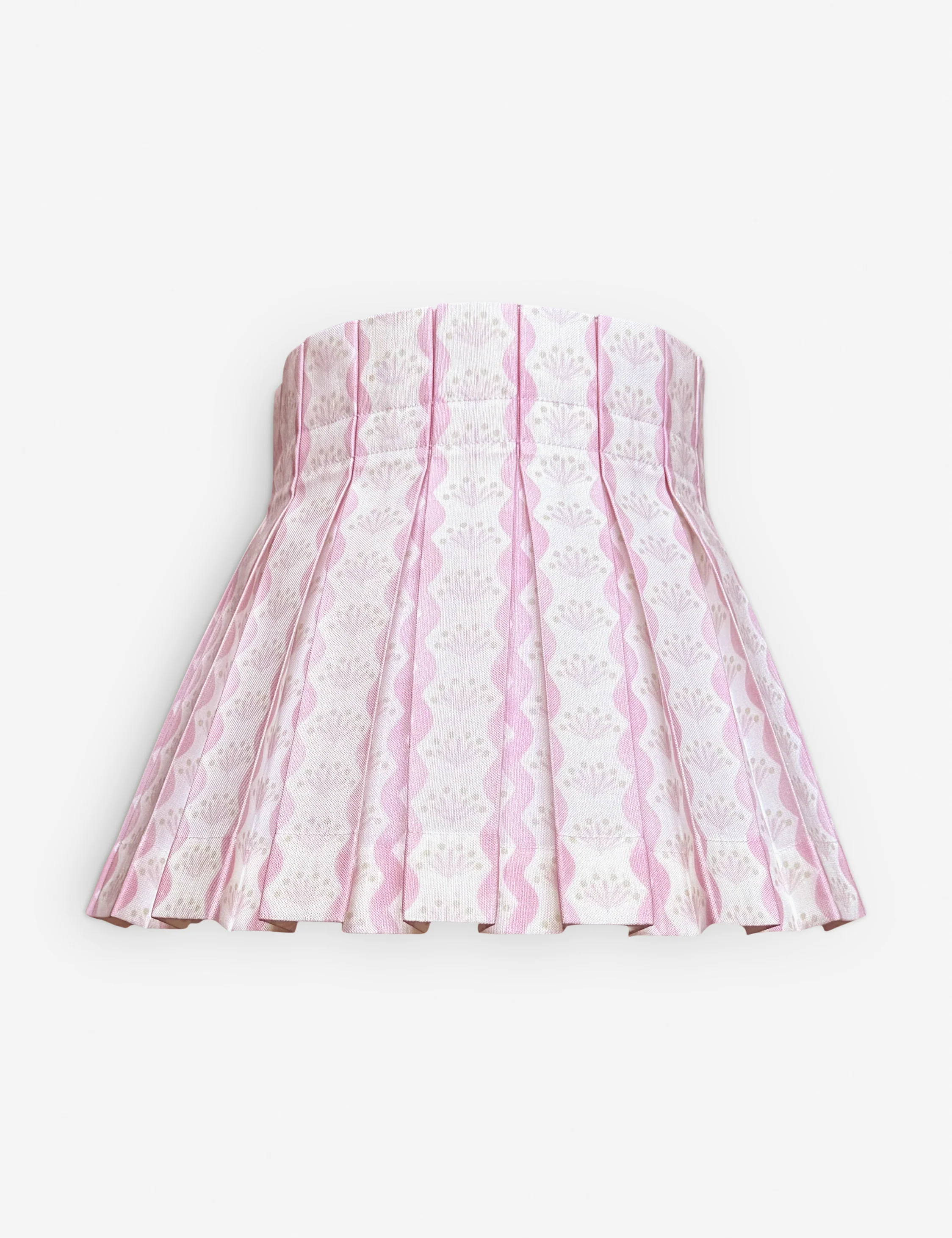 Baby Riviera Classic Box Pleat Lampshade by Cielle Home