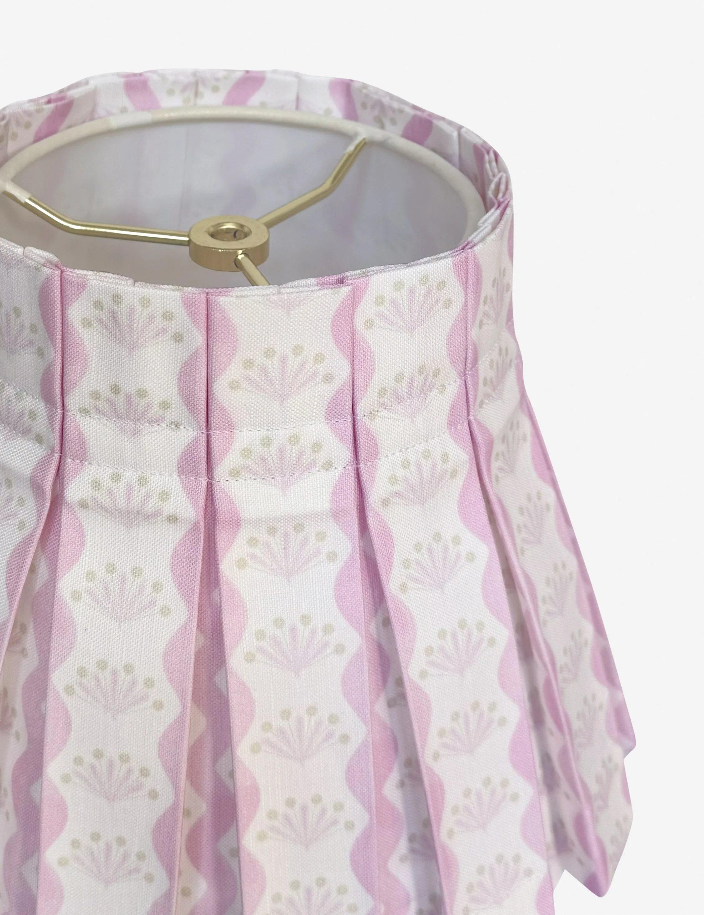 Baby Riviera Classic Box Pleat Lampshade by Cielle Home