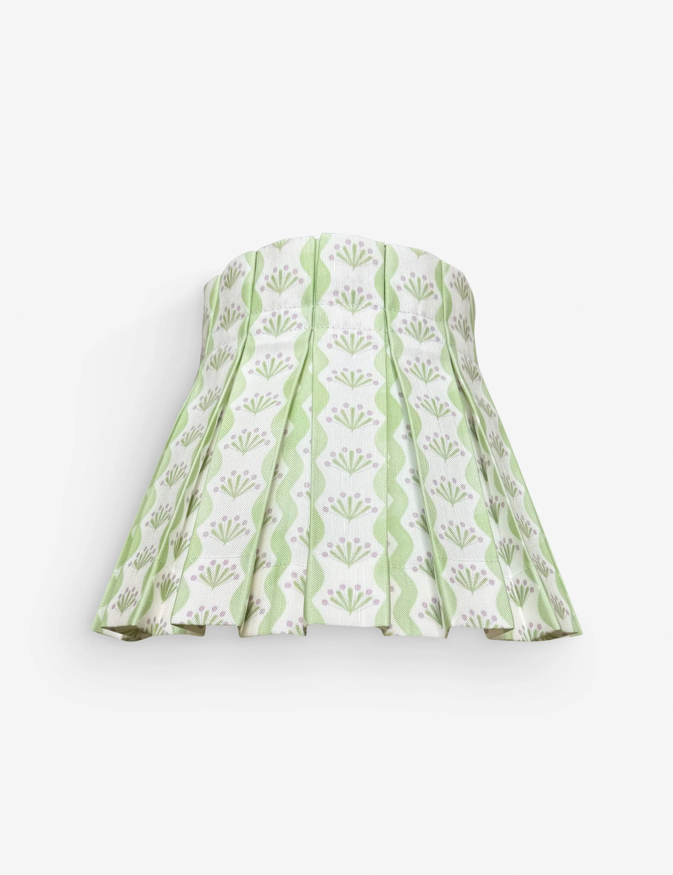 Baby Riviera Classic Box Pleat Lampshade by Cielle Home