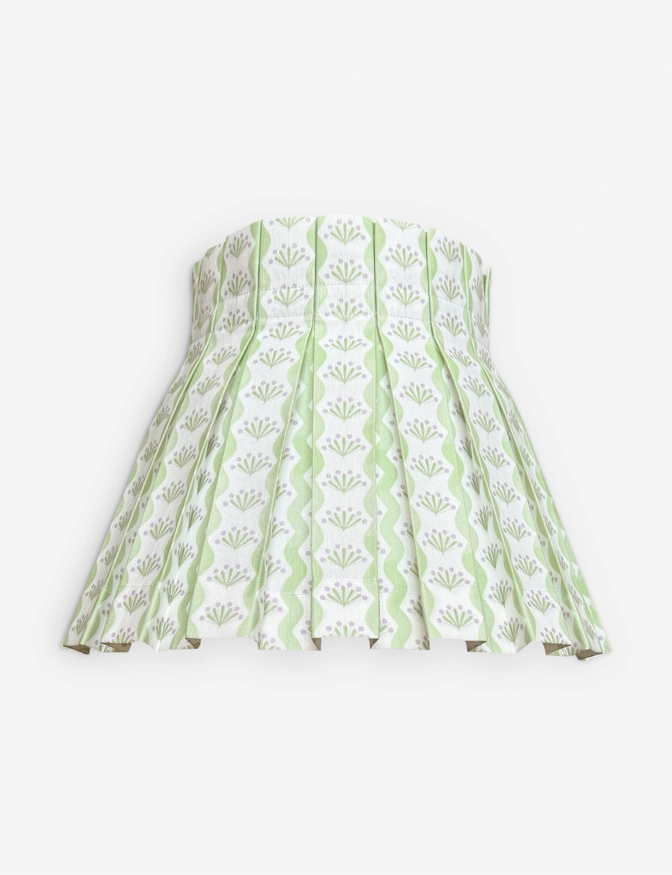 Baby Riviera Classic Box Pleat Lampshade by Cielle Home