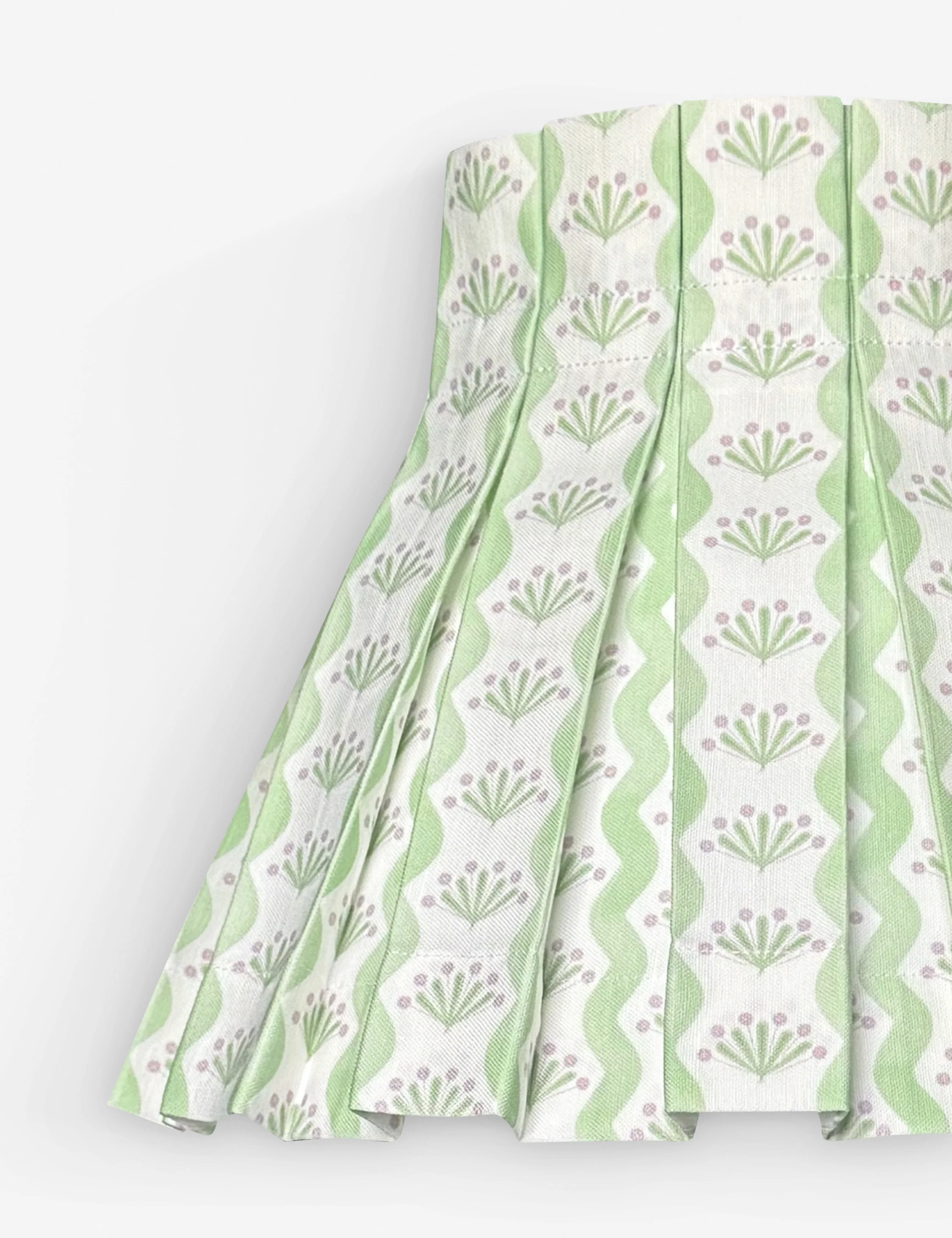 Baby Riviera Classic Box Pleat Lampshade by Cielle Home