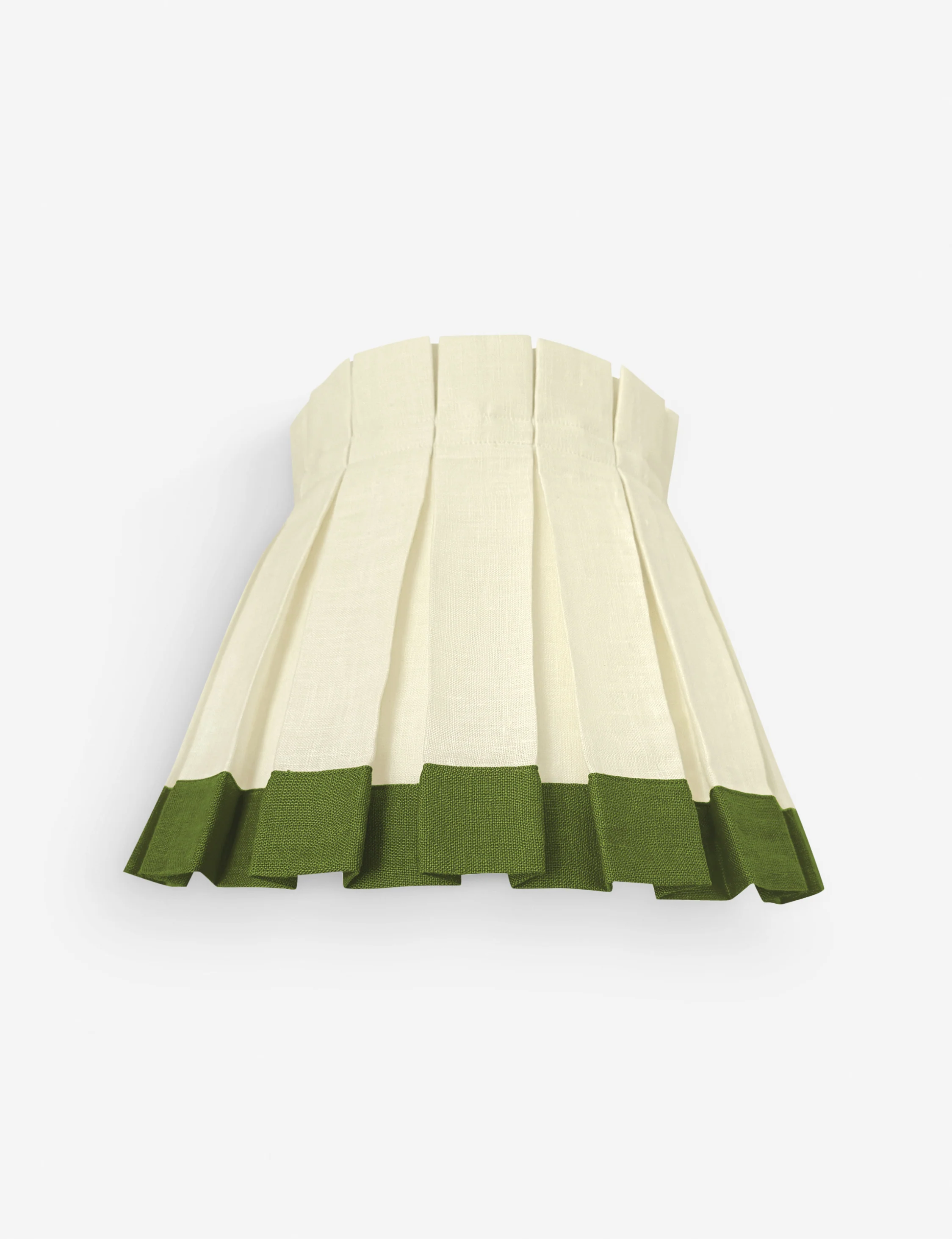 Color Block Classic Box Pleat Lampshade by Cielle Home