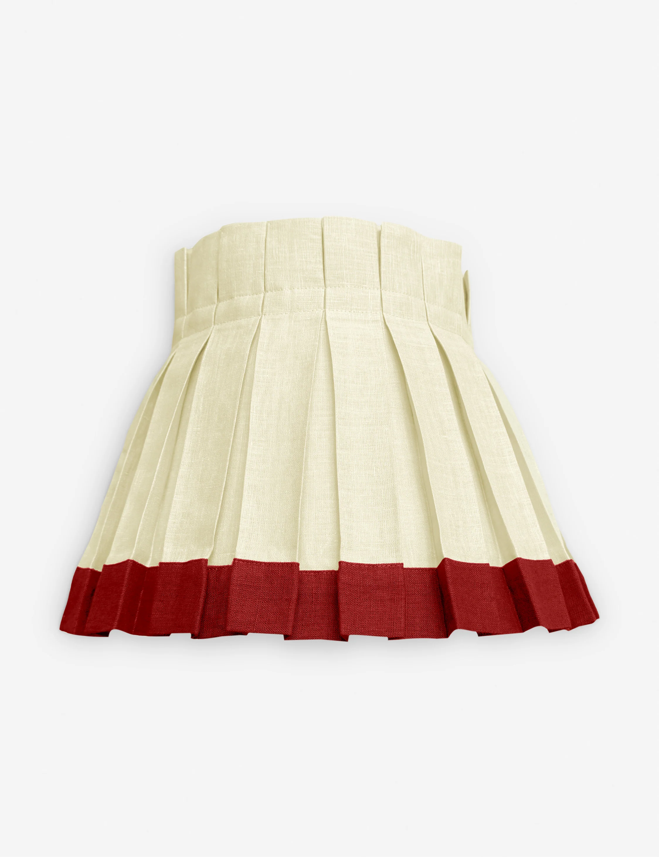 Color Block Classic Box Pleat Lampshade by Cielle Home