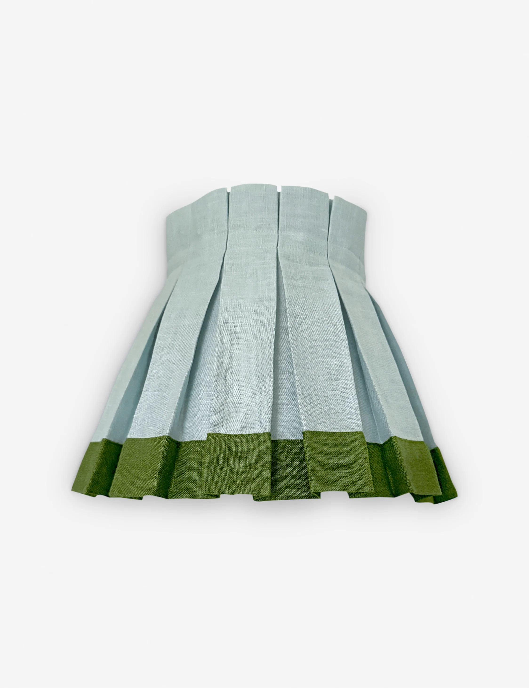 Color Block Classic Box Pleat Lampshade by Cielle Home