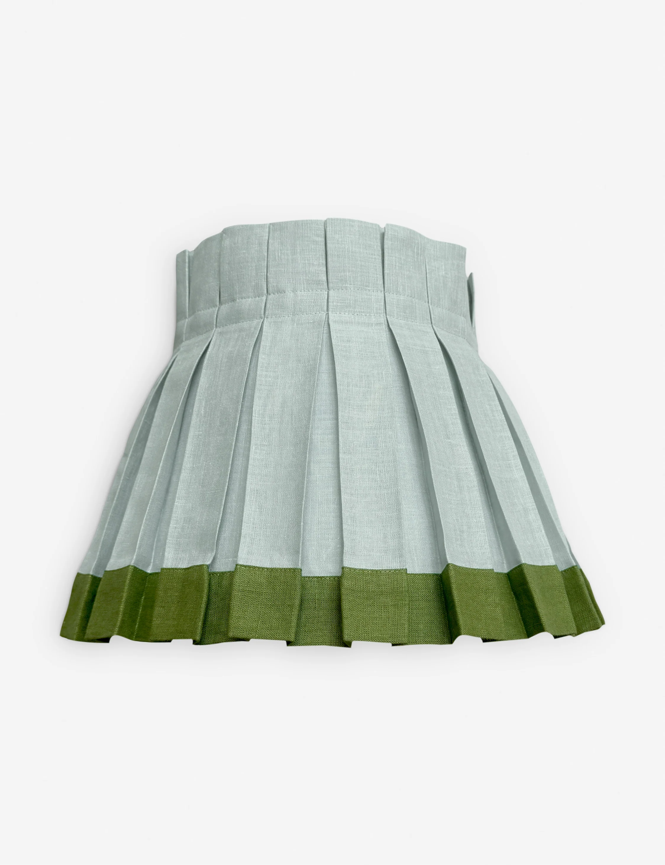 Color Block Classic Box Pleat Lampshade by Cielle Home