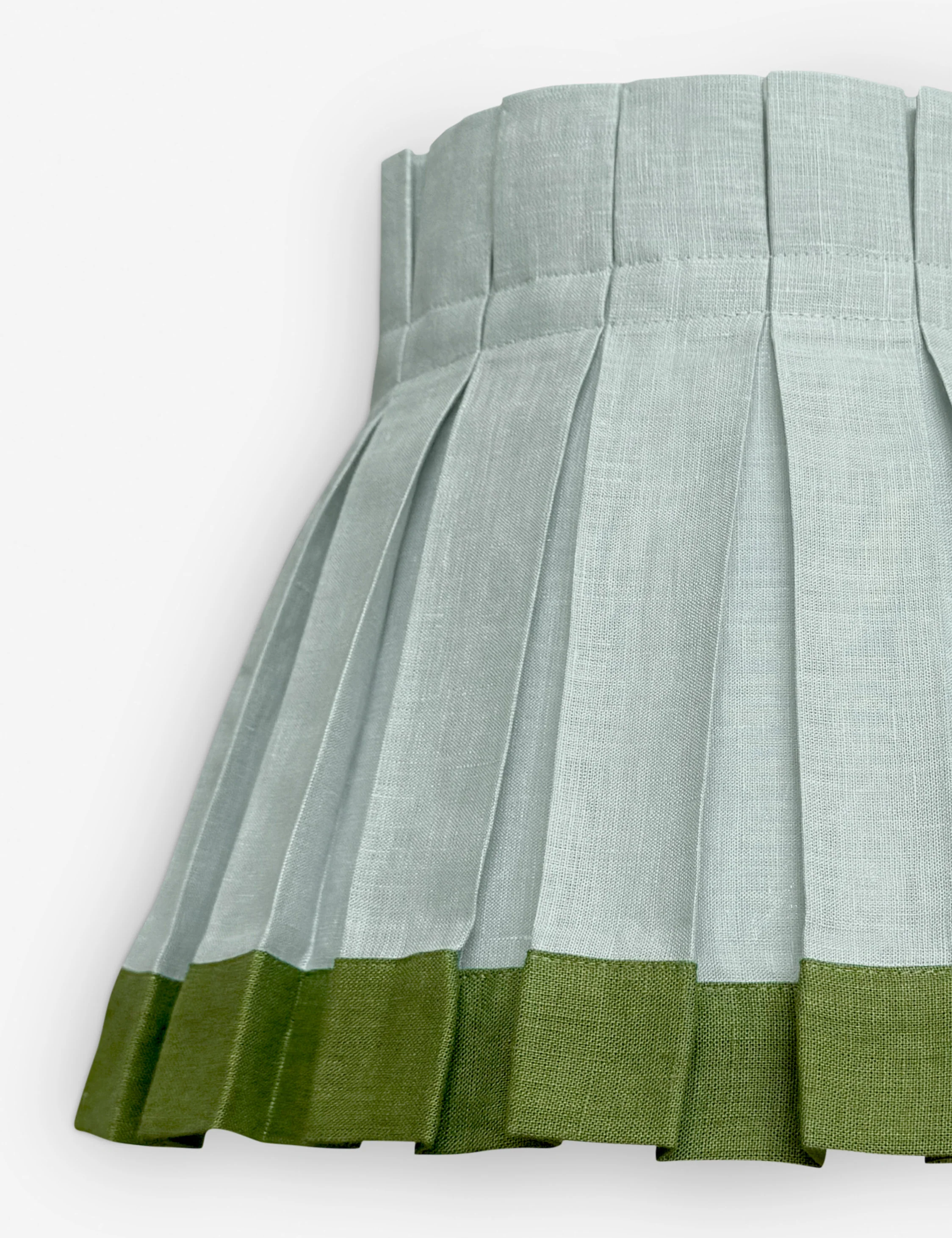 Color Block Classic Box Pleat Lampshade by Cielle Home