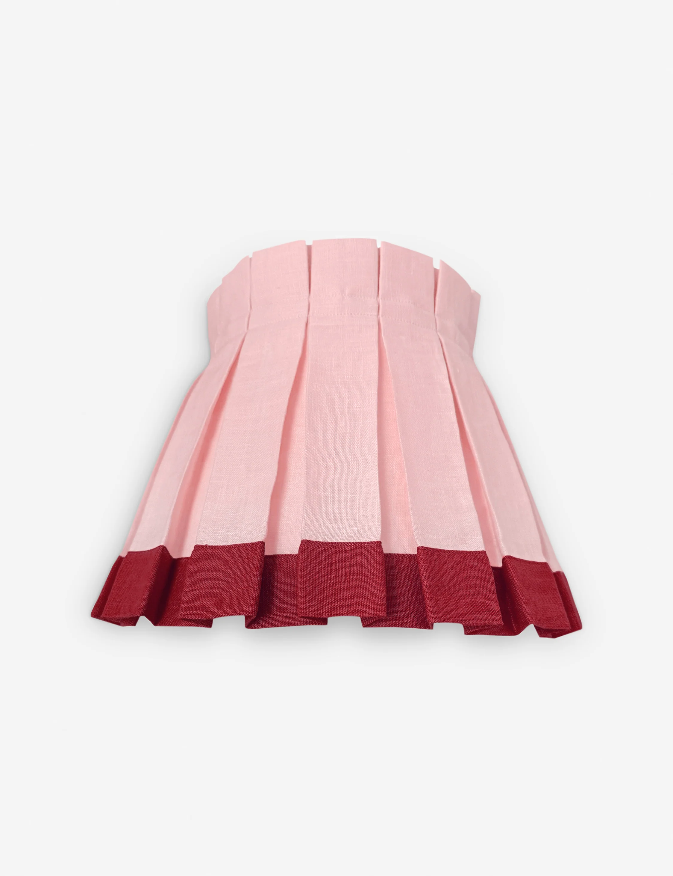 Color Block Classic Box Pleat Lampshade by Cielle Home