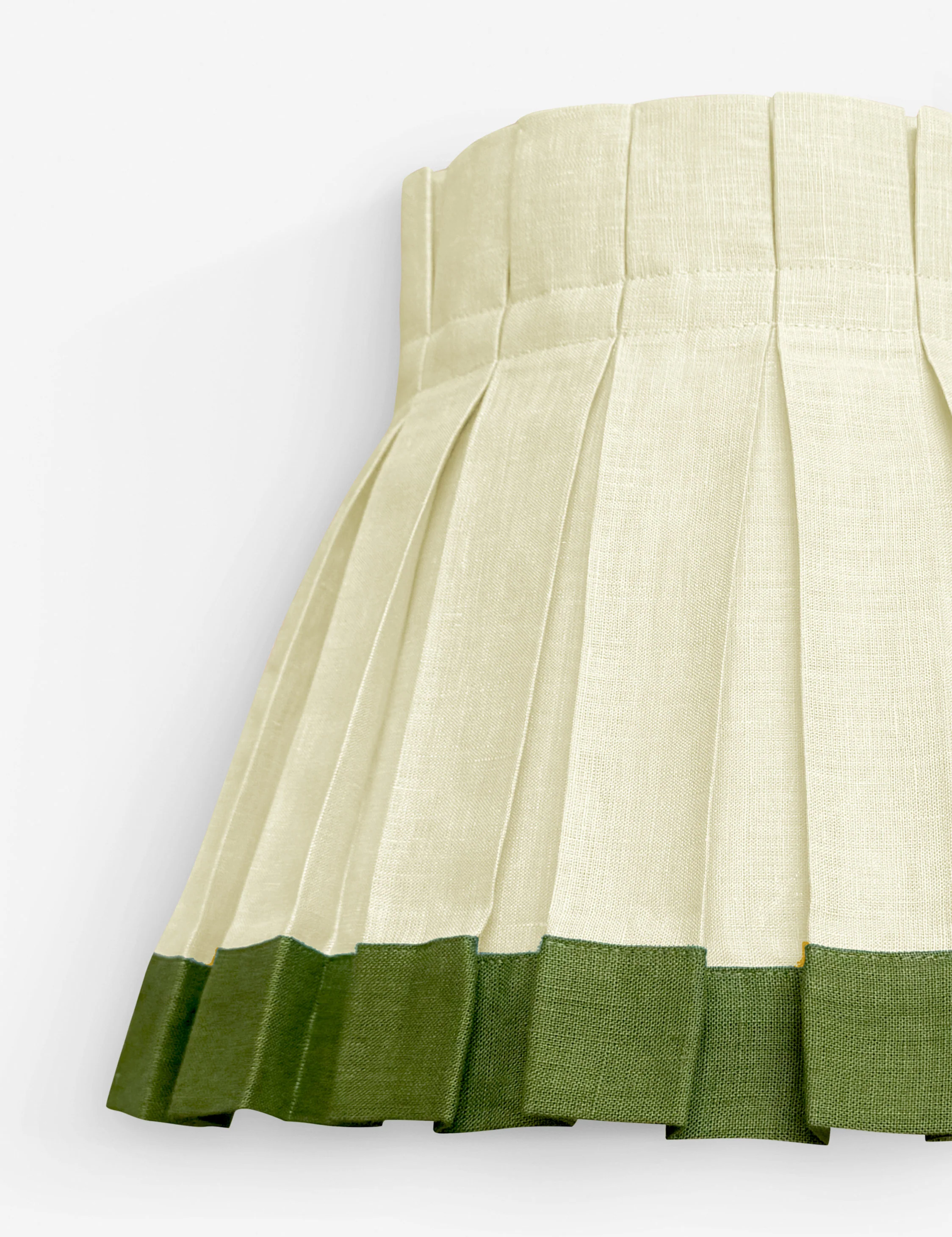 Color Block Classic Box Pleat Lampshade by Cielle Home