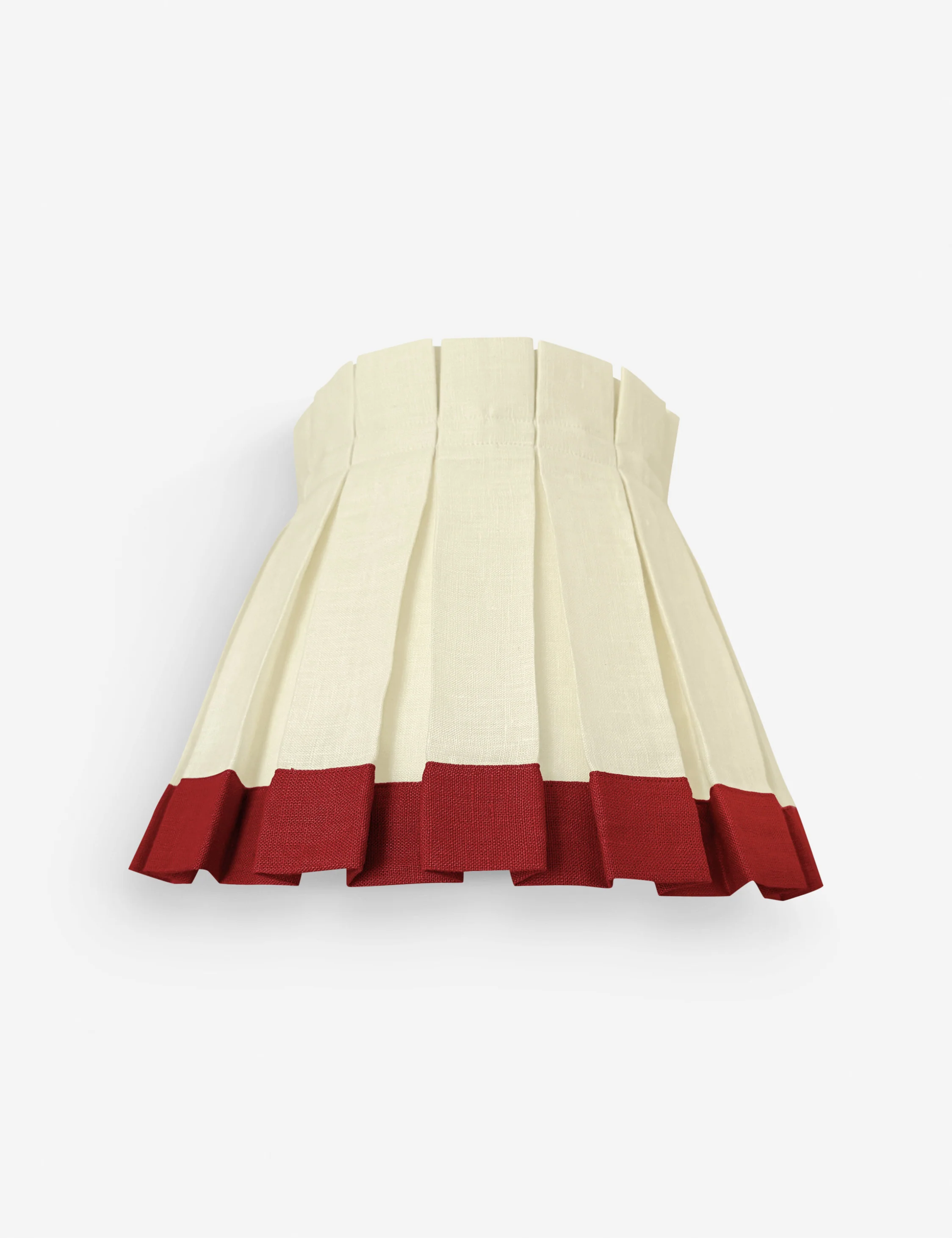 Color Block Classic Box Pleat Lampshade by Cielle Home