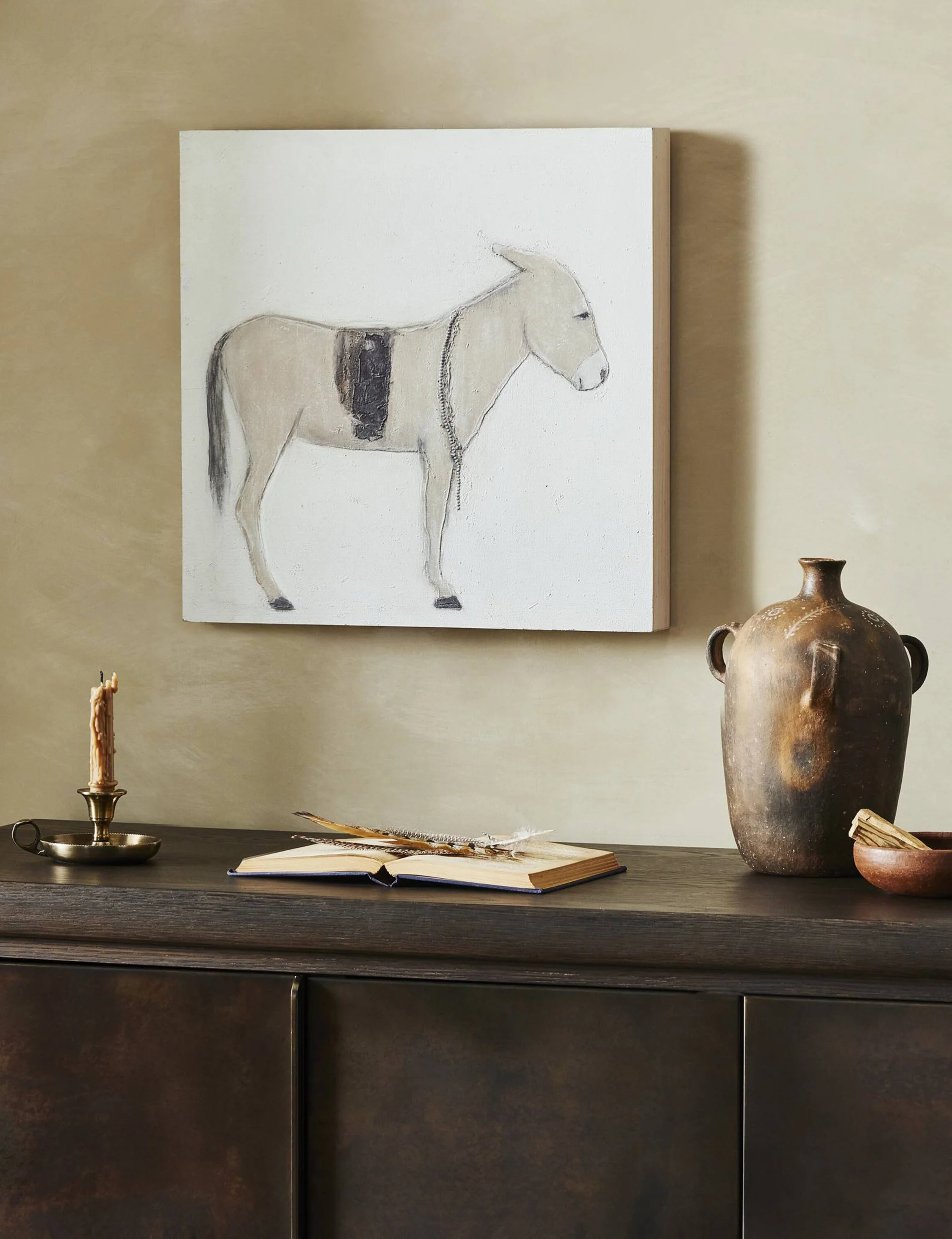 Burro Dia Wall Art by Paul Meyer