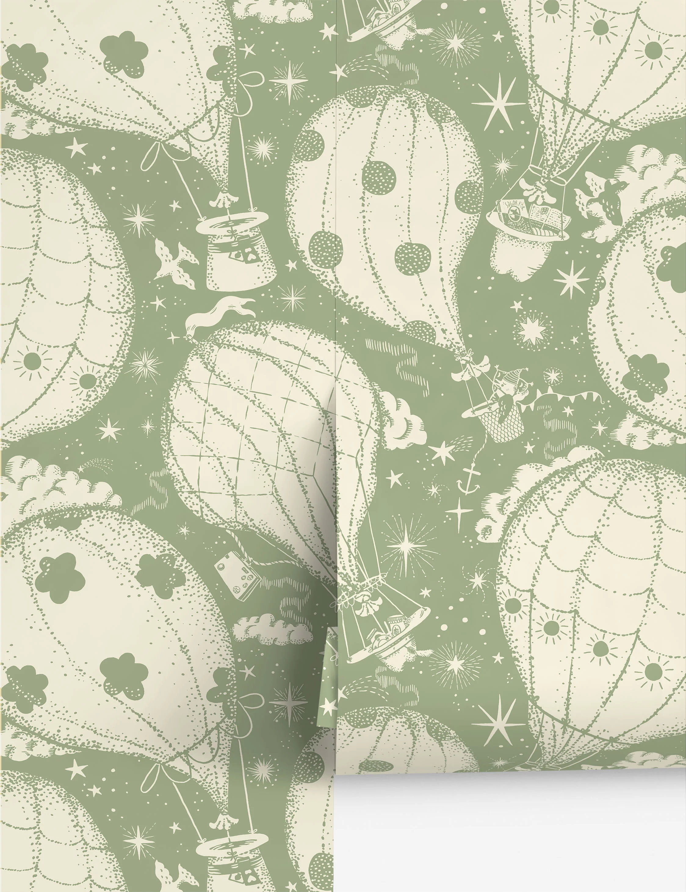 Ballongerna Wallpaper by Lina Schnaufer